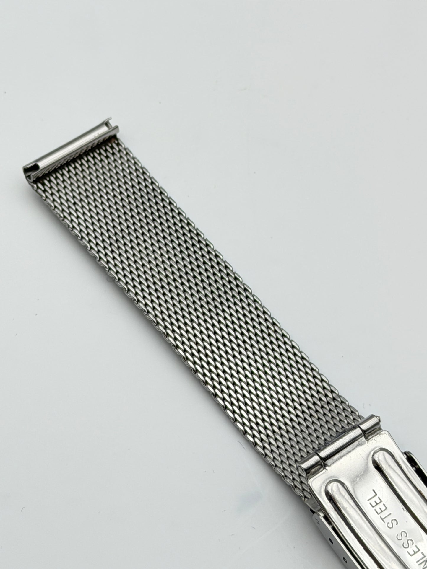 omega 18mm mesh bracciale bracelet steel