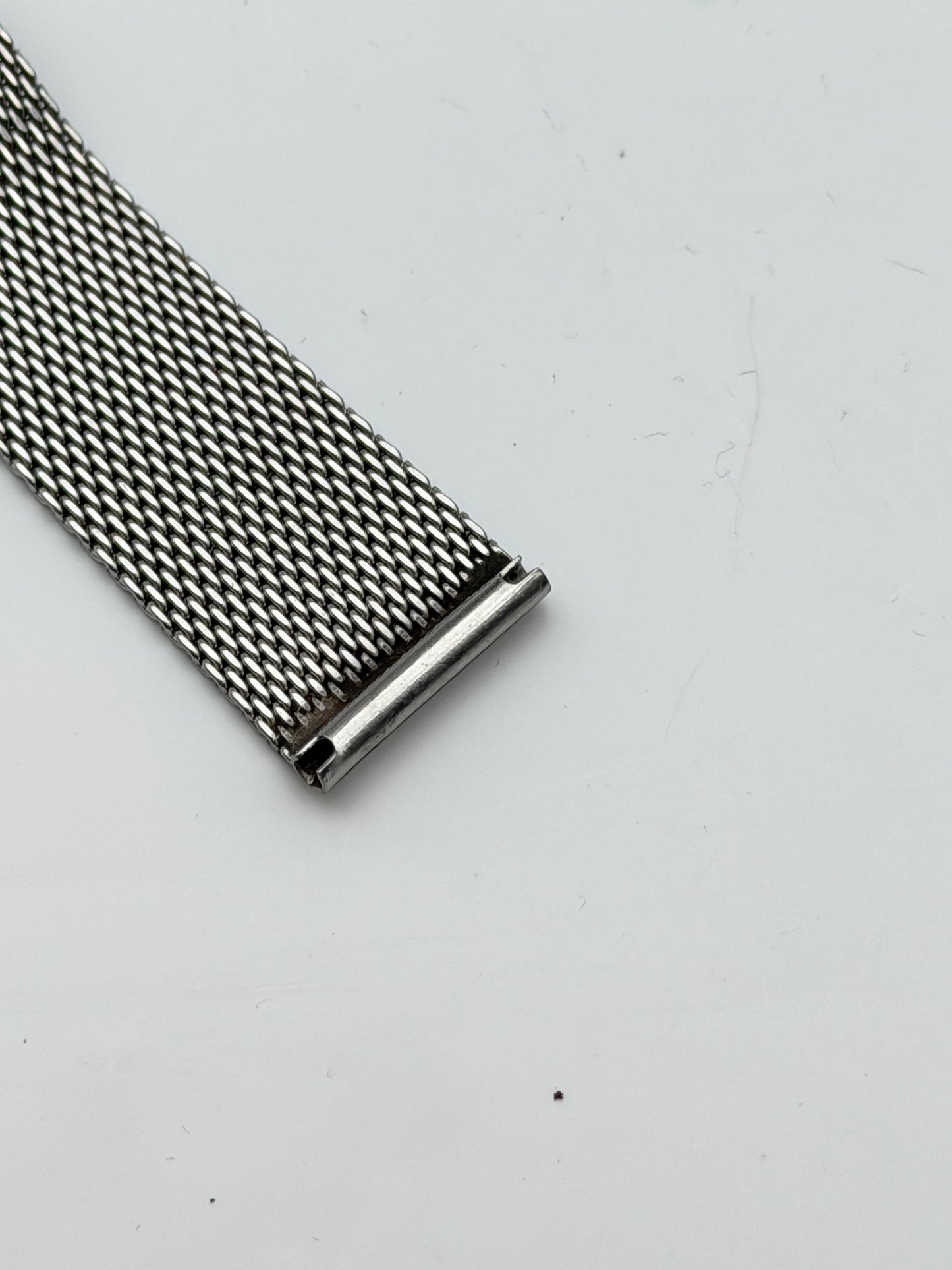 omega 18mm mesh bracciale bracelet steel