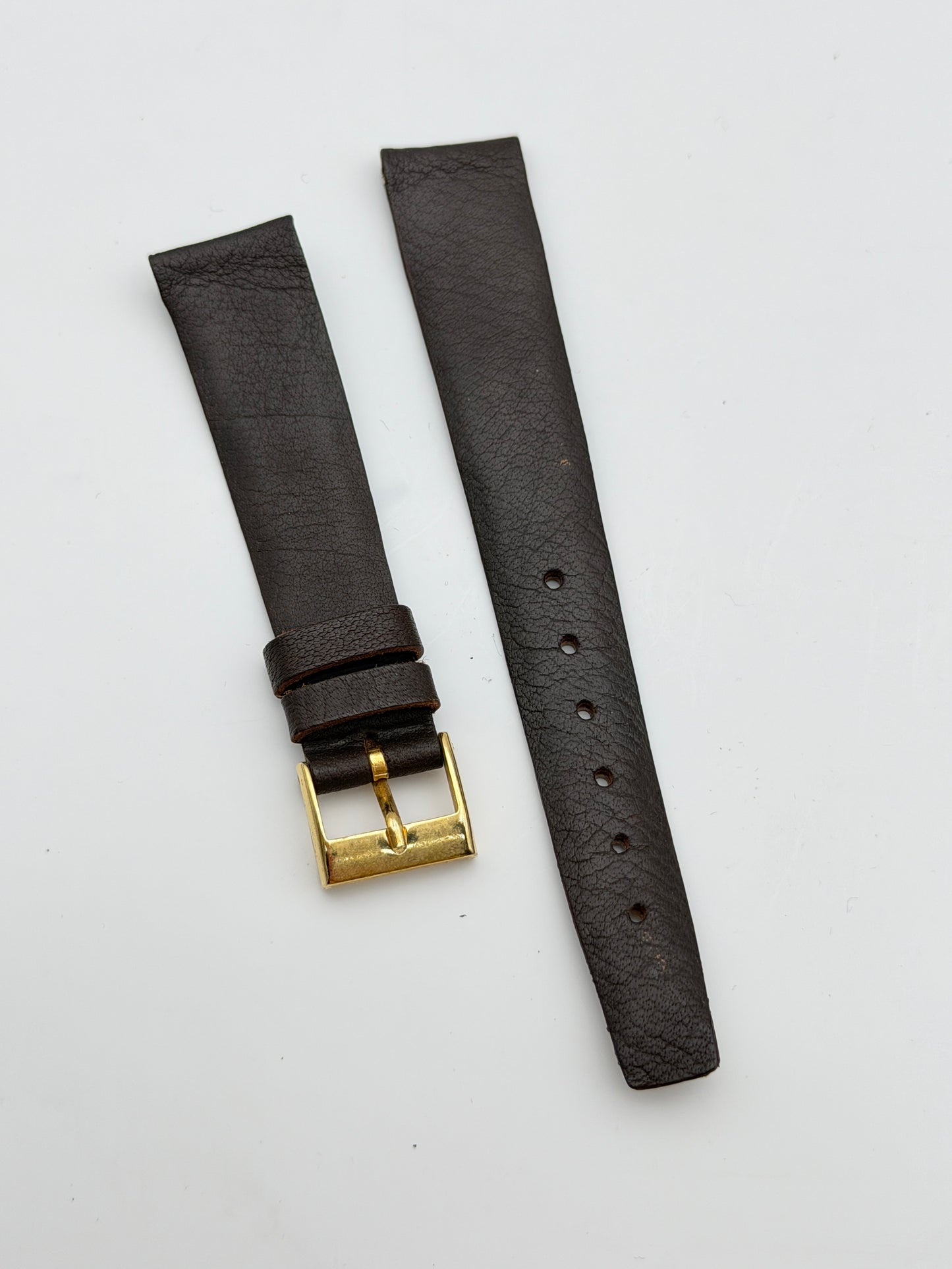 zenith 18mm cinturino strap pelle leather