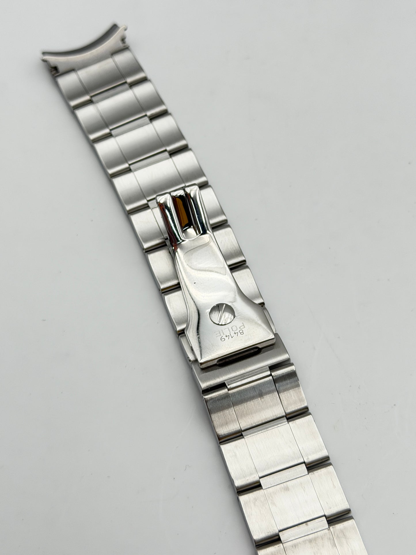 eberhard 41116 aiglon 19mm bracciale bracelet steel