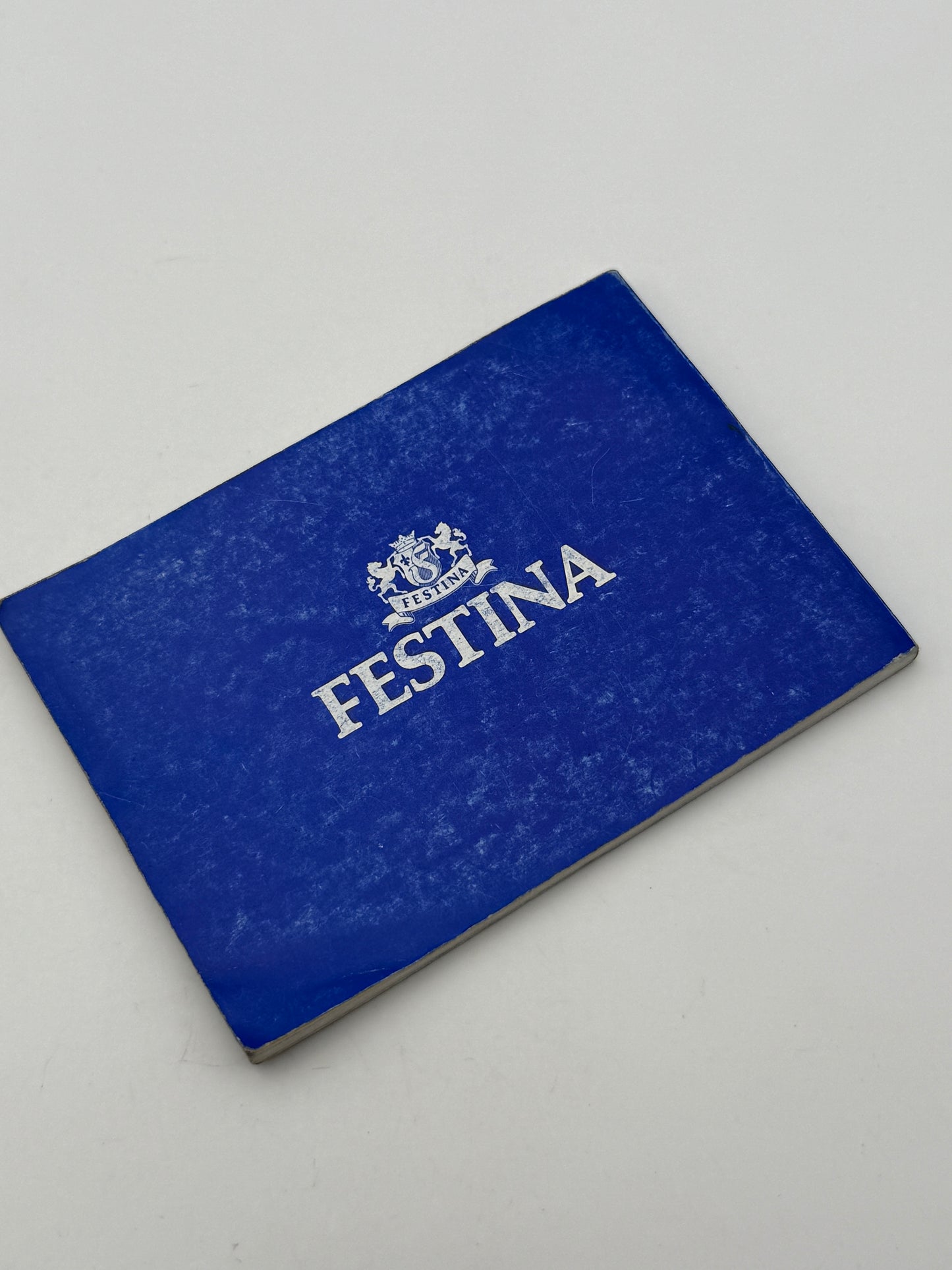 festina analog chronograph alarm timer m3510 istruzioni libretto booklet