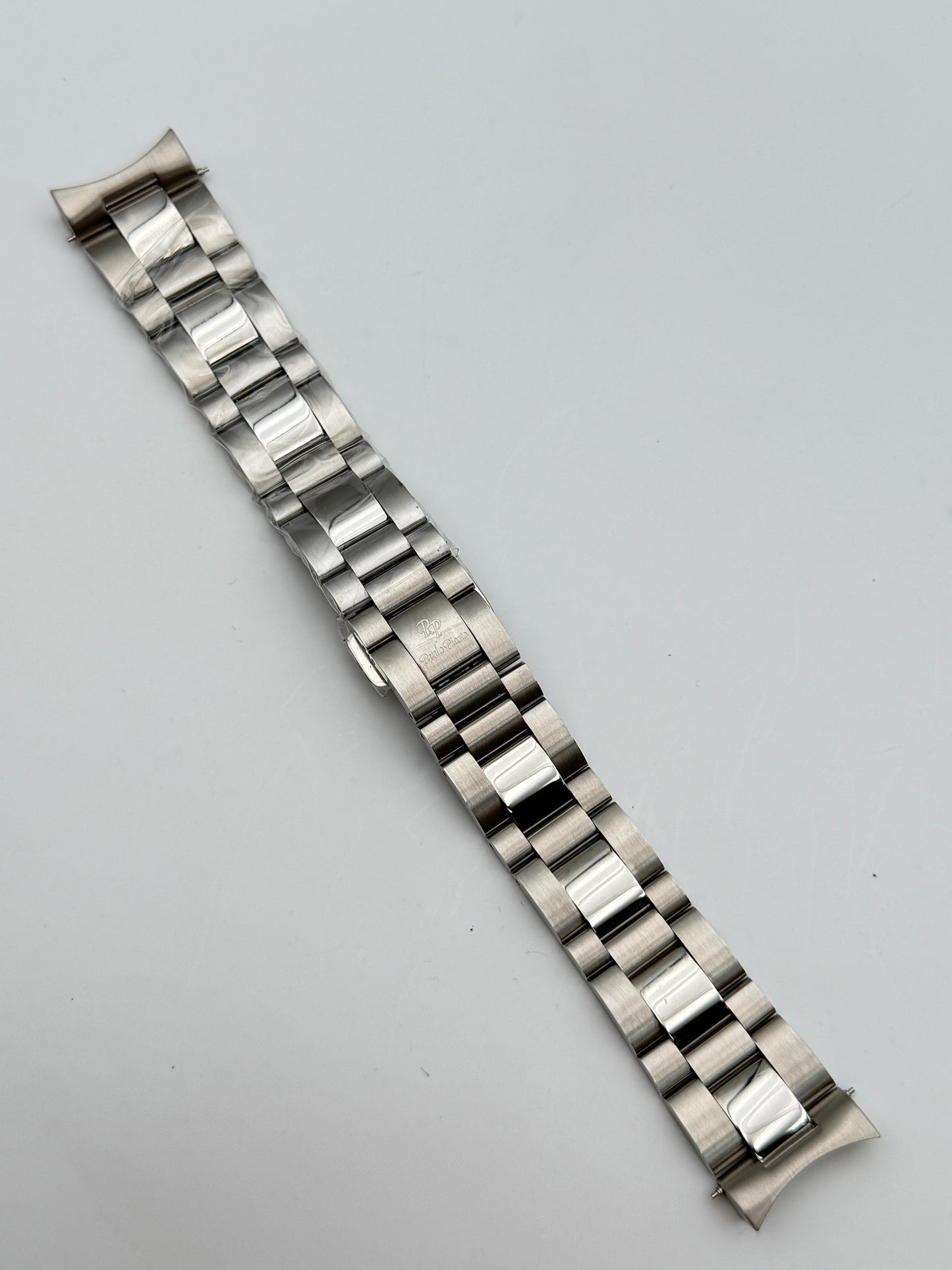Paul picot sub 300m 19mm bracciale bracelet steel