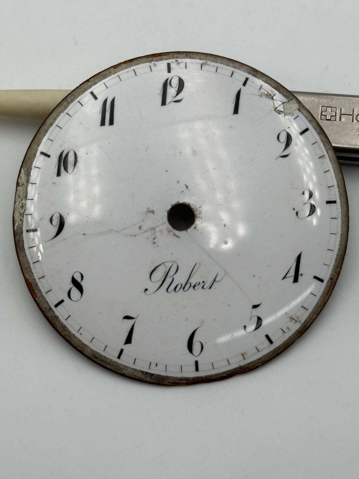robert 44,5mm dial quadrante pocket watch serpentaine