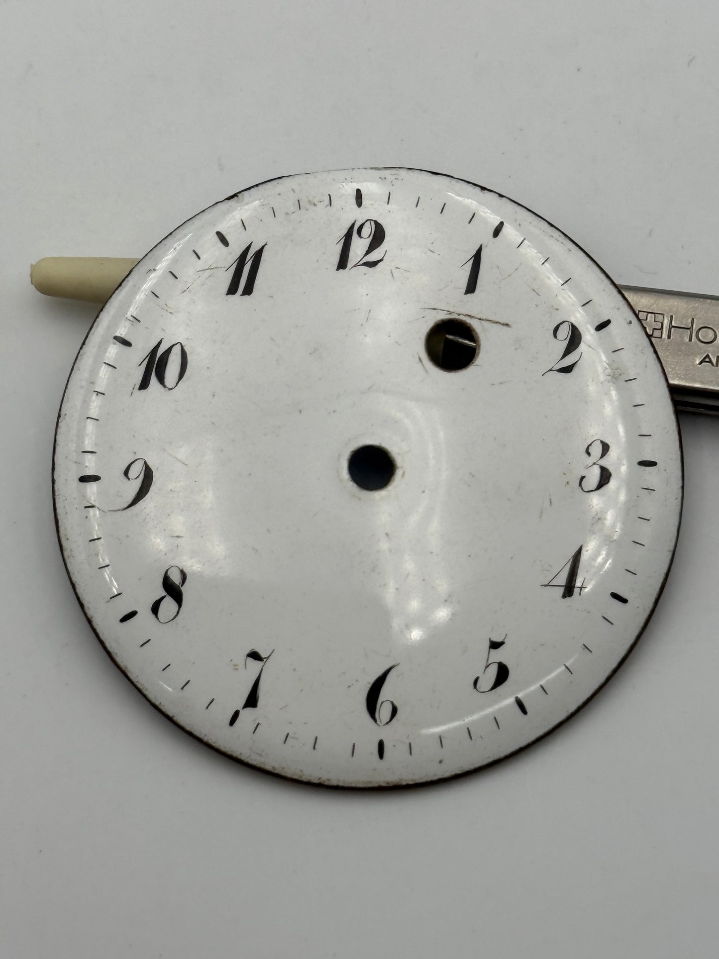 dial quadrante pocket watch porcelain serpentine 49,5mm