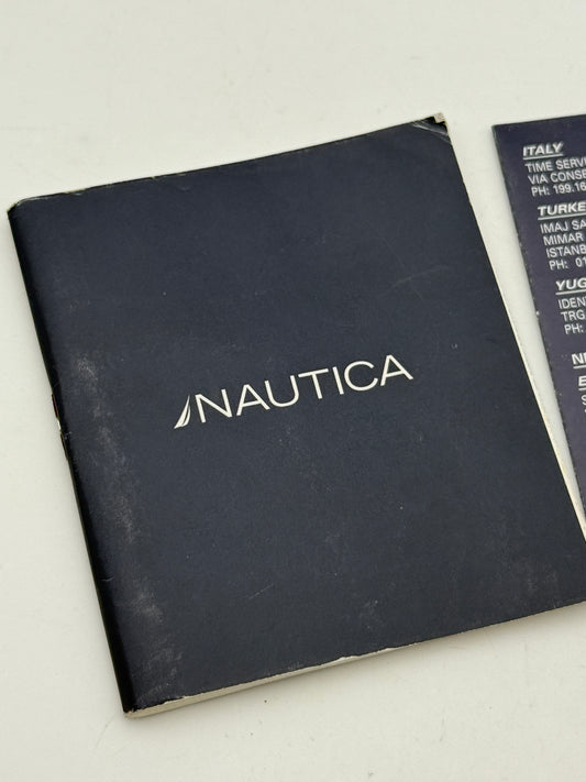 nautica libretto istruzioni booklet