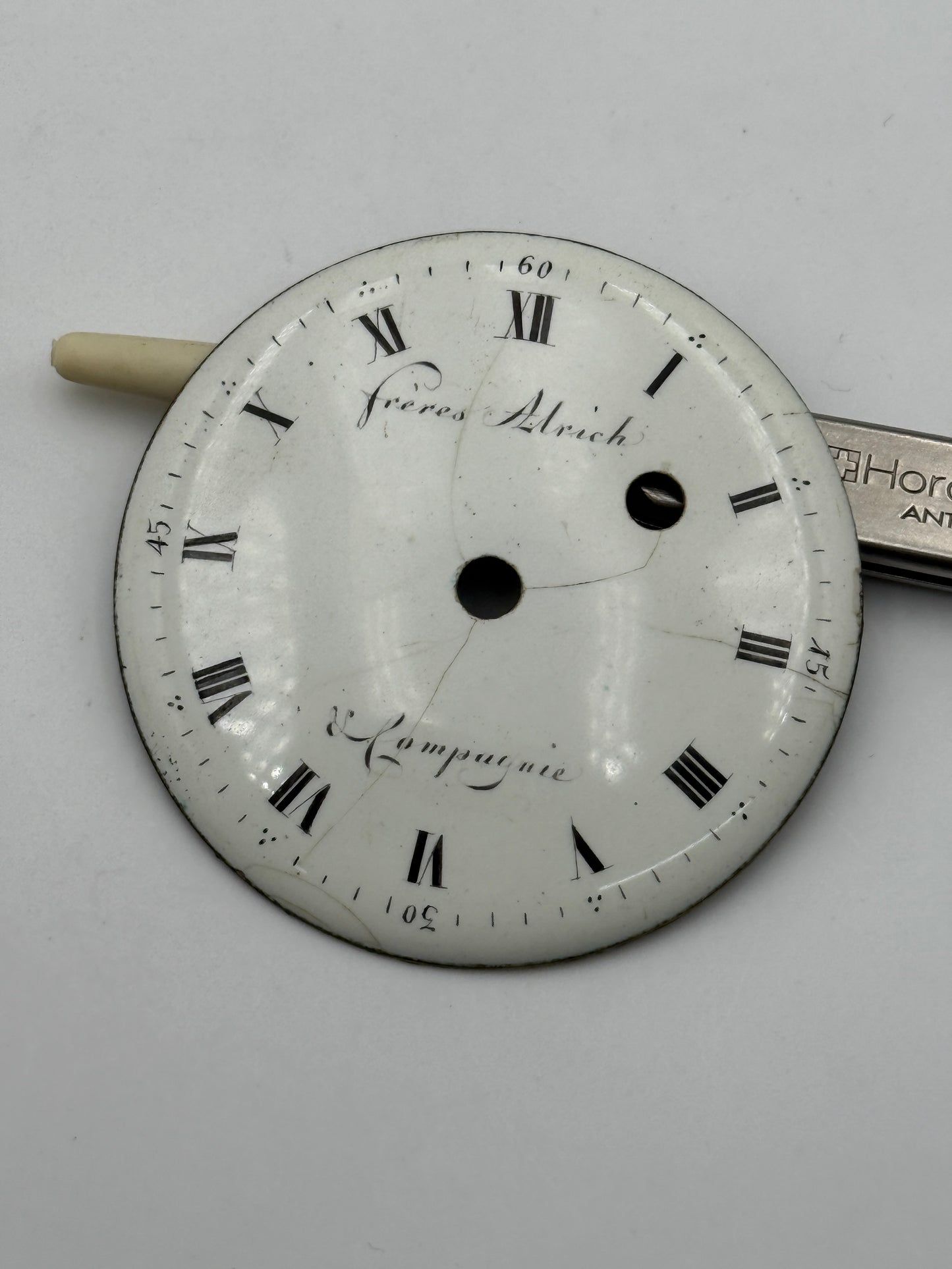 freres alrich serpentaine chain watch dial quadrante 46,2mm