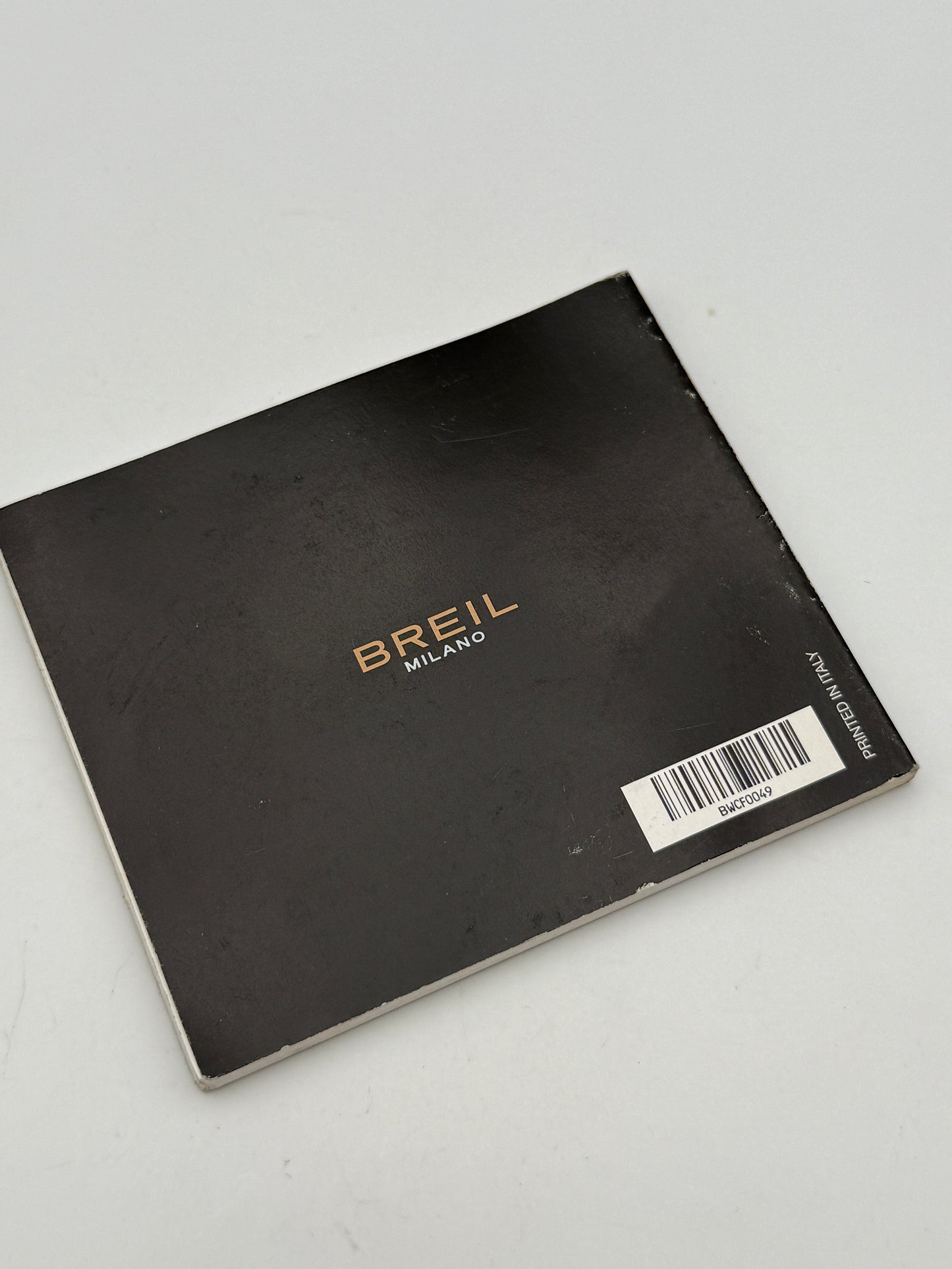 breil milano chrono fs20-fs21 libretto istruzioni booklet