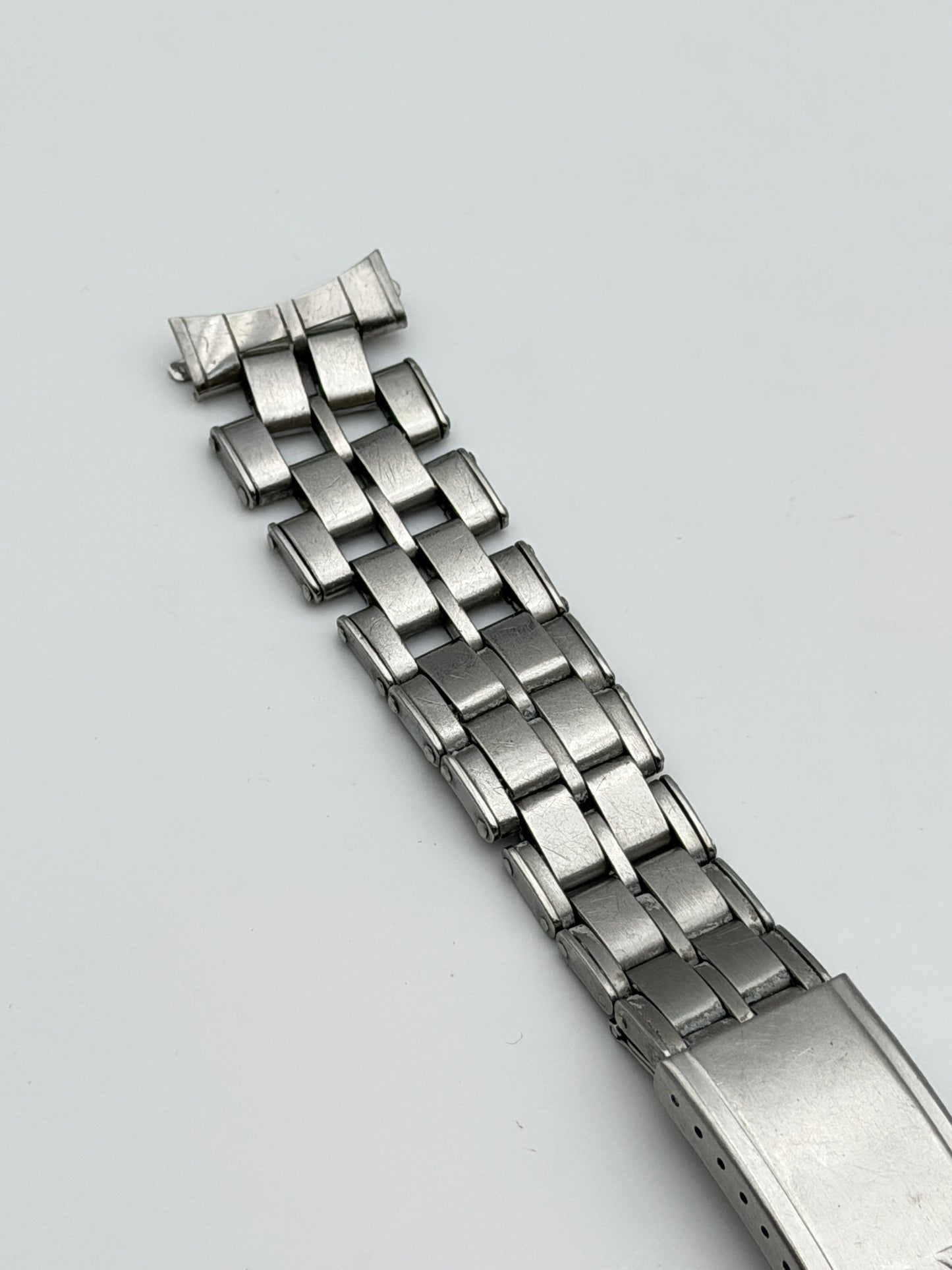 omega 1093 11 574 19mm bracciale bracelet steel vintage