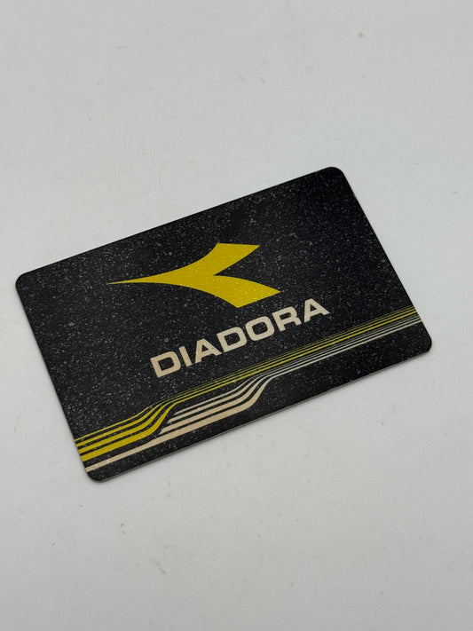 diadora watch warranty garanzia guarantee  bianca non compilata