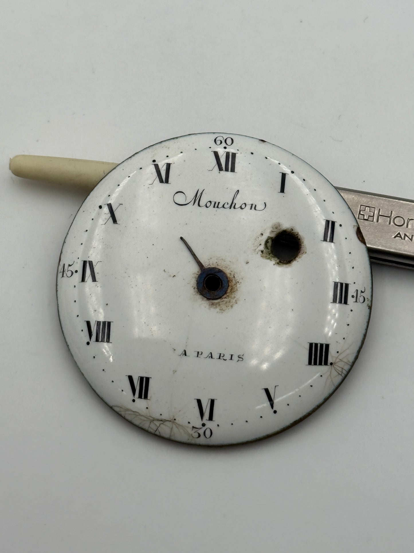 mouchon a paris 43mm pocket watch dial quadrante