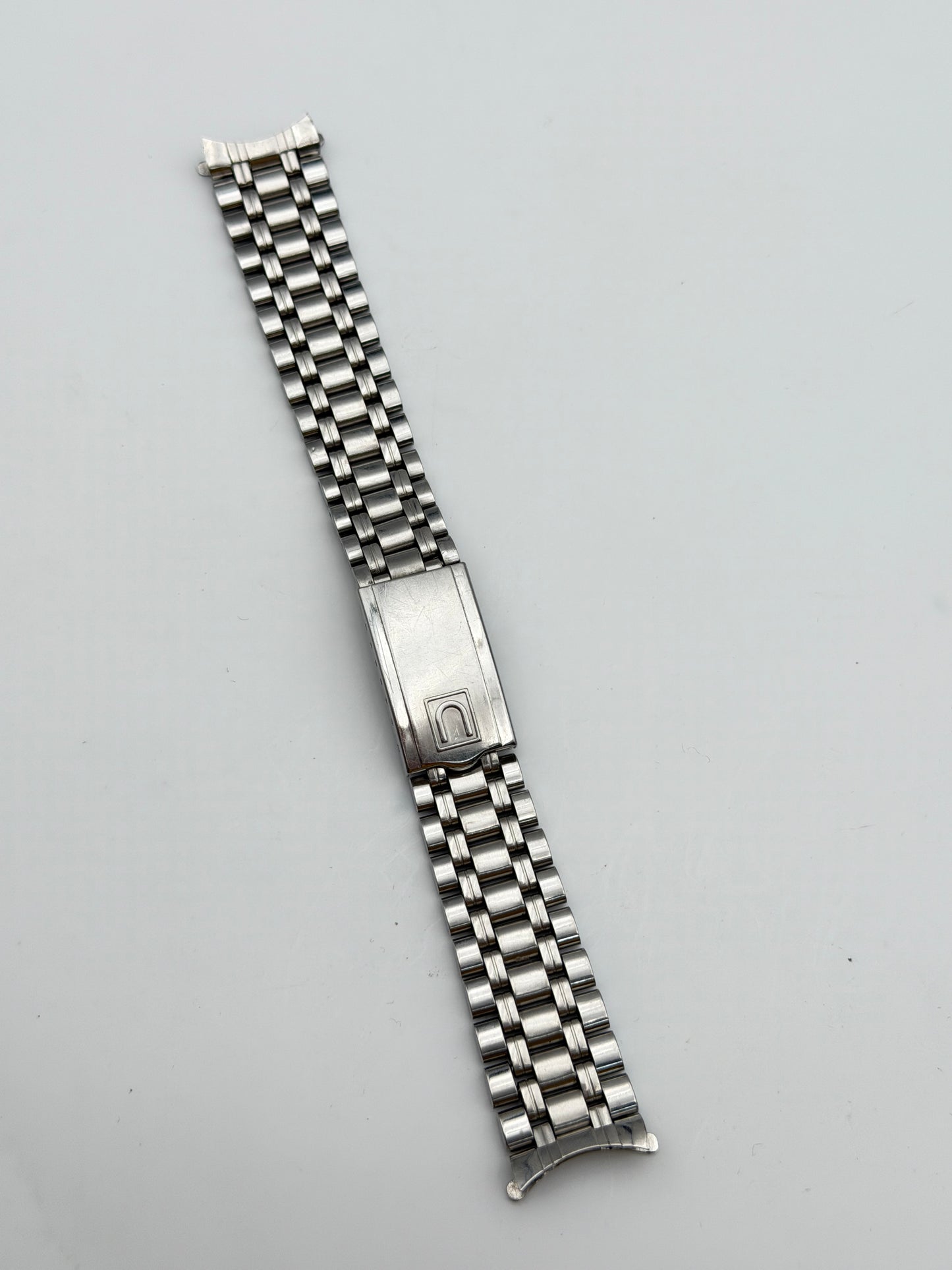 universal geneve usa 18mm rare bracelet bracciale steel vintage