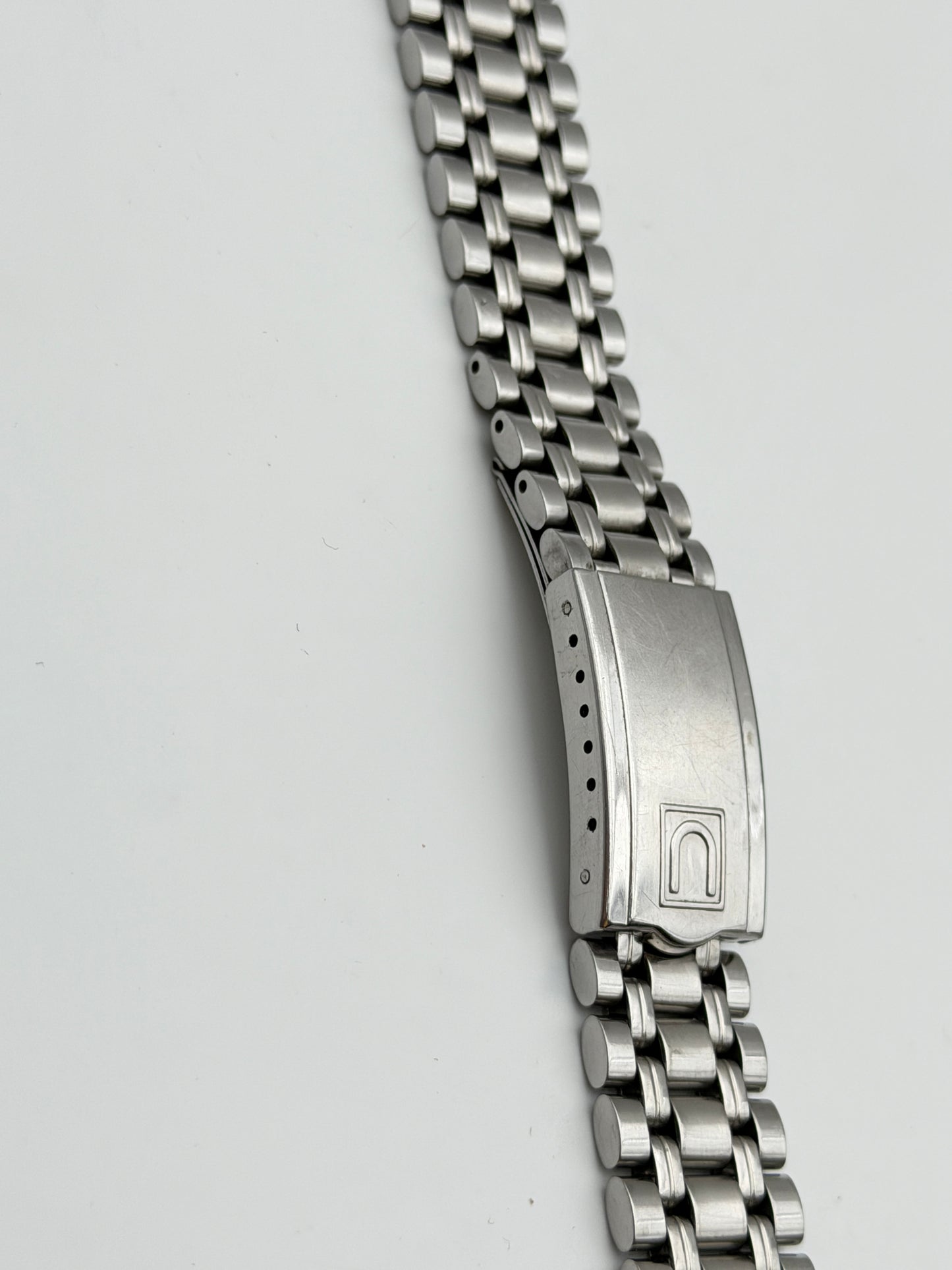 universal geneve usa 18mm rare bracelet bracciale steel vintage