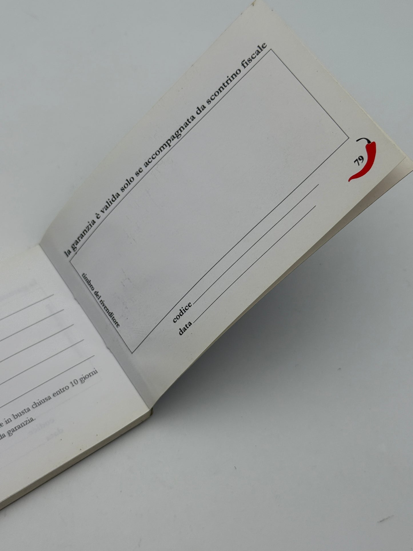 oiw officine italiane wrist watch warranty garanzia guarantee libretto booklet