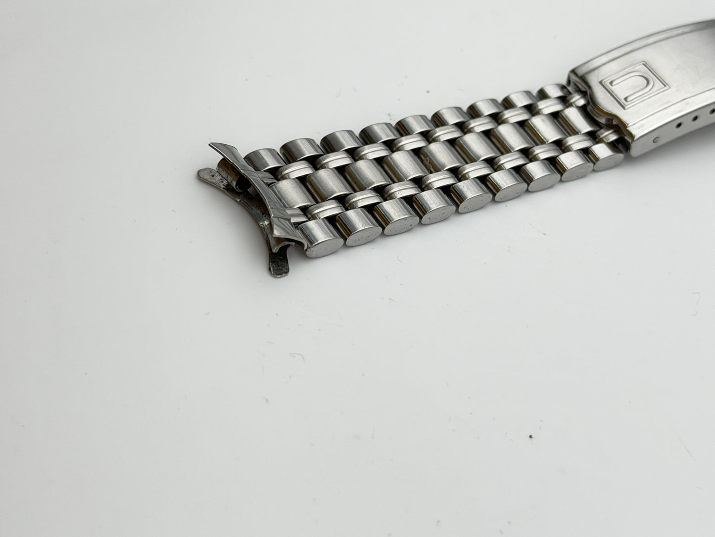 universal geneve usa 18mm rare bracelet bracciale steel vintage