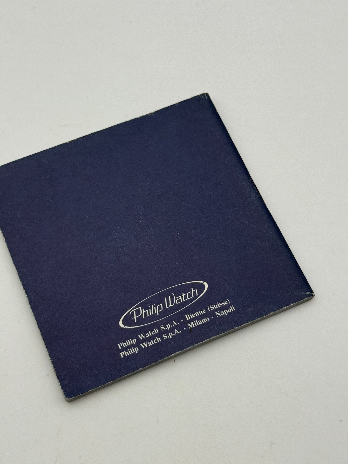 libretto philip watch istruzioni orologi al quarzo booklet swiss made vintage