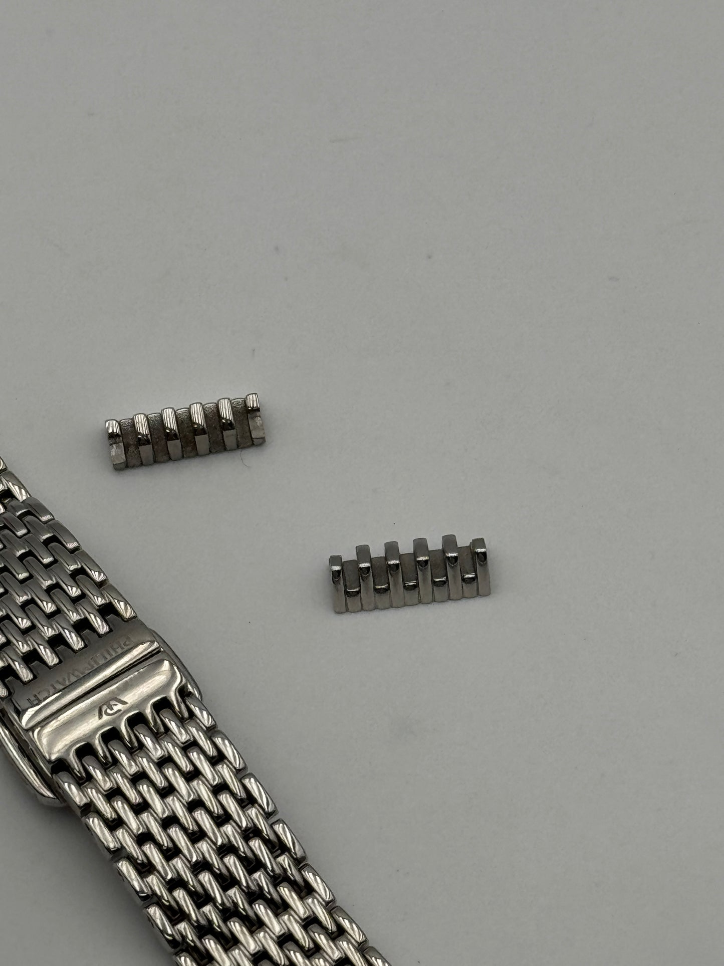 Philip Watch bracciale bracelet acciaio cinturino strap 13mm
