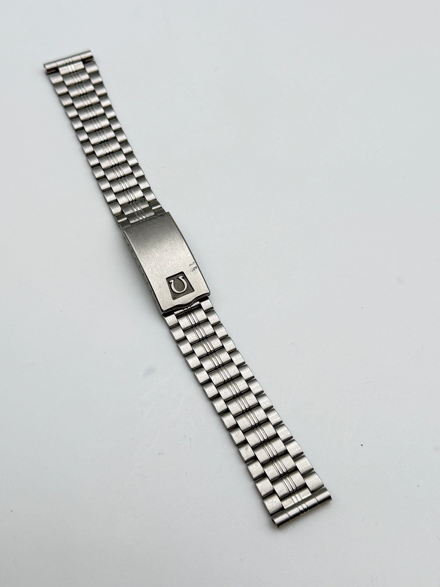 omega 11 18mm bracciale bracelet steel vintage