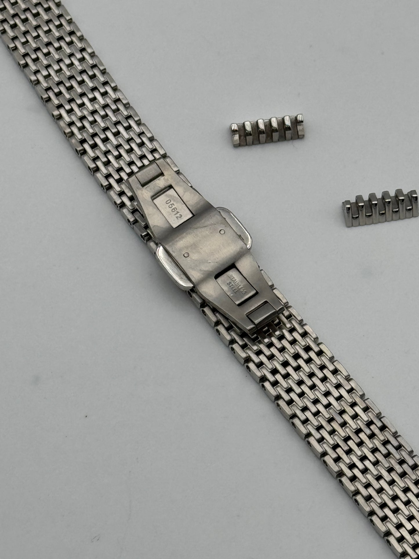 Philip Watch bracciale bracelet acciaio cinturino strap 13mm
