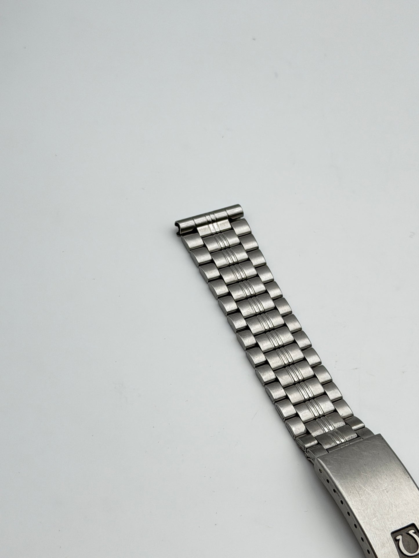 omega 11 18mm bracciale bracelet steel vintage