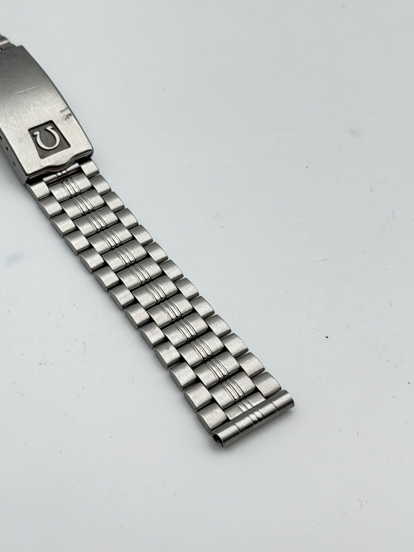 omega 11 18mm bracciale bracelet steel vintage