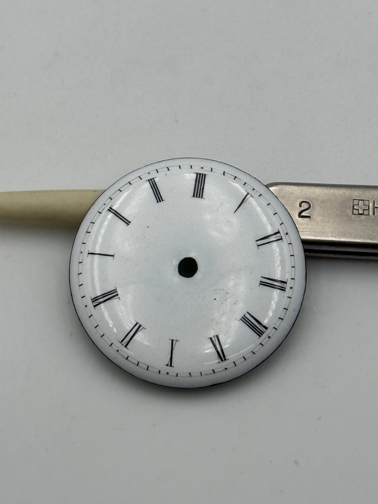 pocket watch dial quadrante porcelain 29.5mm