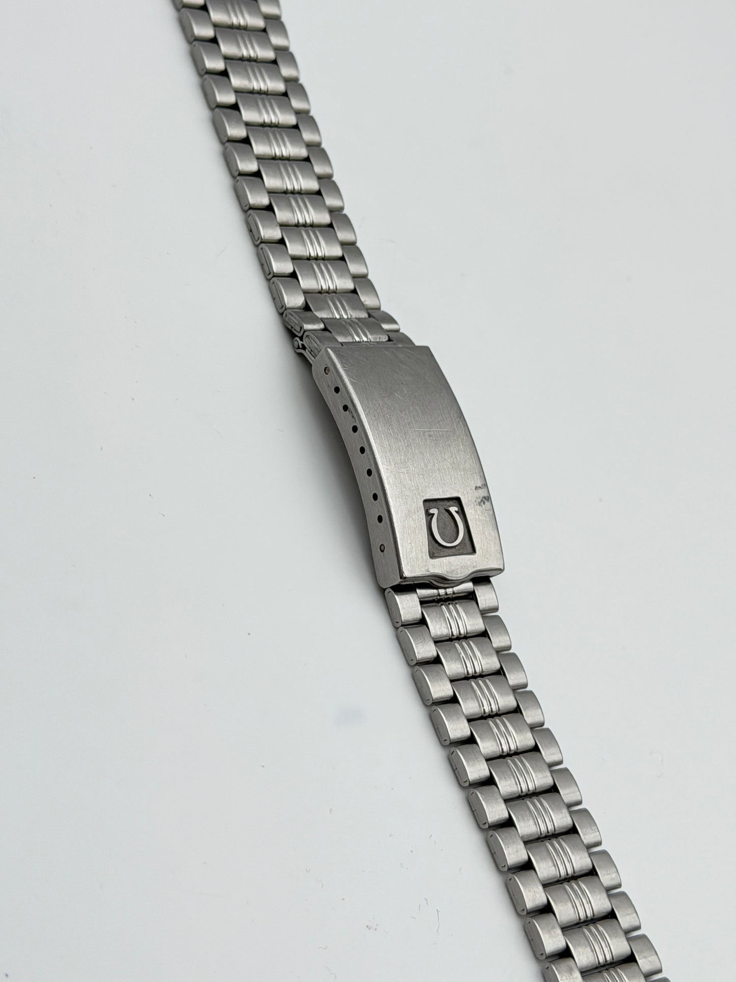 omega 11 18mm bracciale bracelet steel vintage