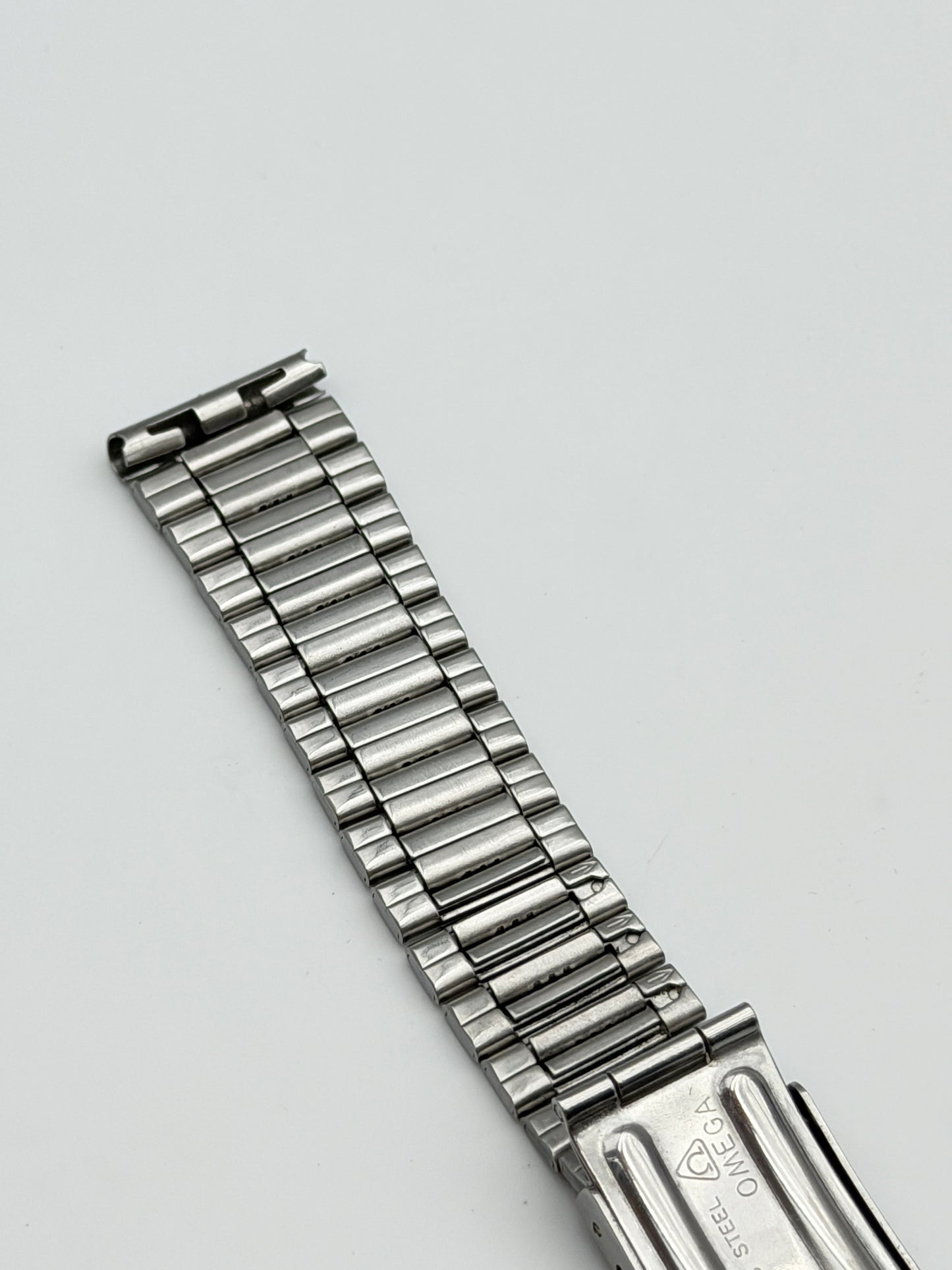 omega 11 18mm bracciale bracelet steel vintage