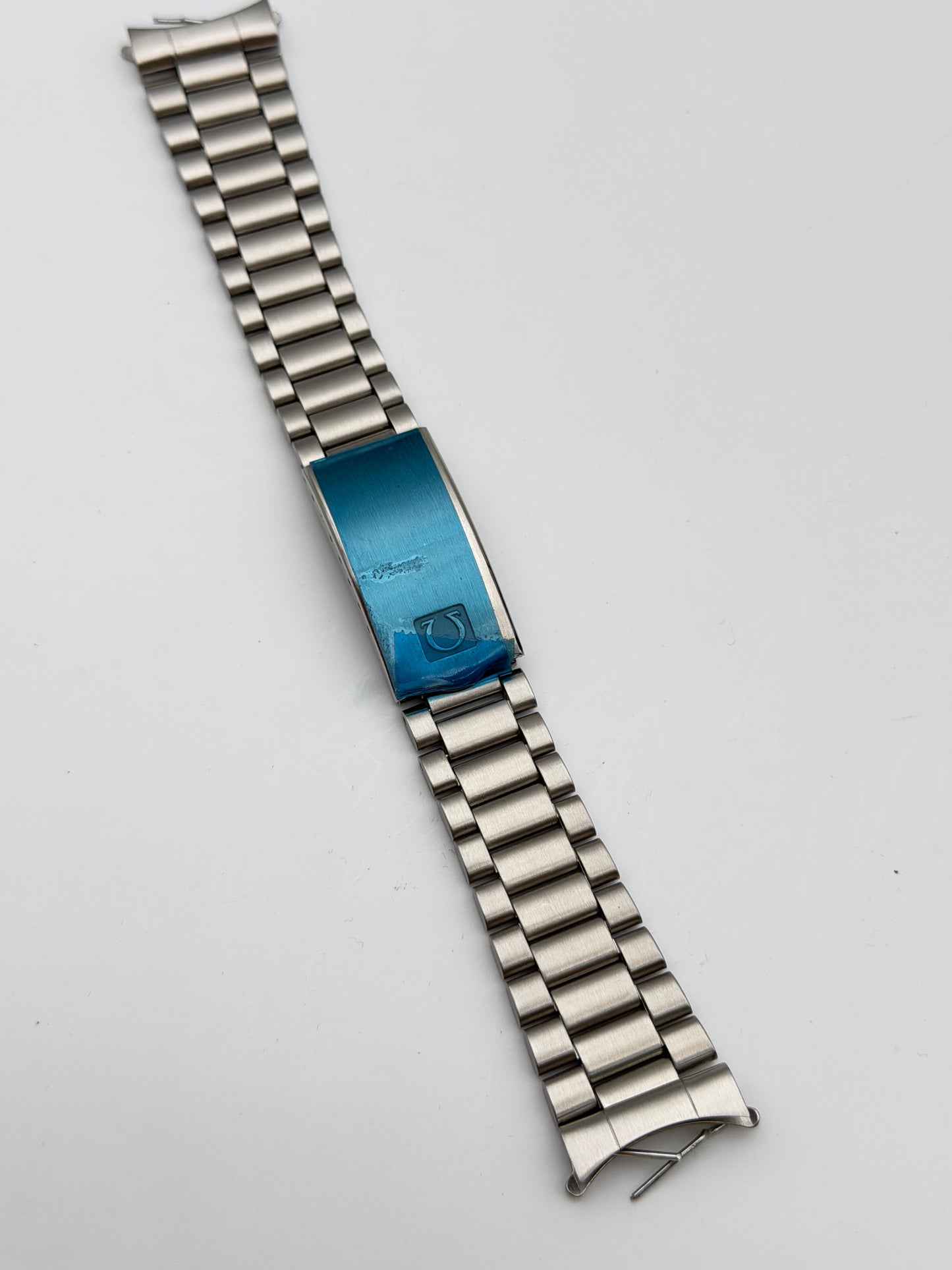 omega nos 1171-1 32 633 20mm bracciale bracelet steel vintage