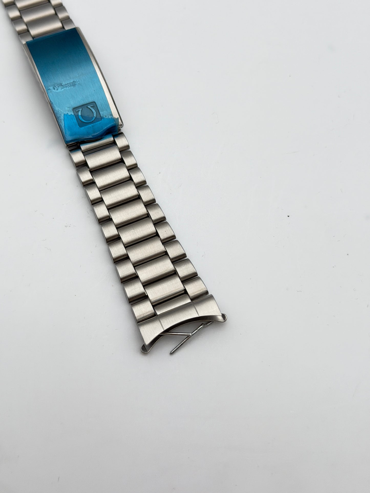omega nos 1171-1 32 633 20mm bracciale bracelet steel vintage