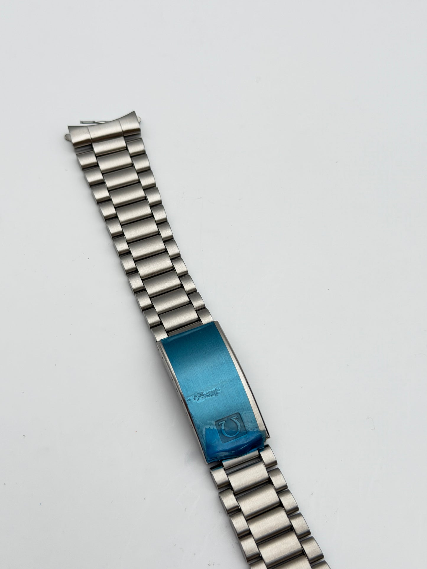 omega nos 1171-1 32 633 20mm bracciale bracelet steel vintage