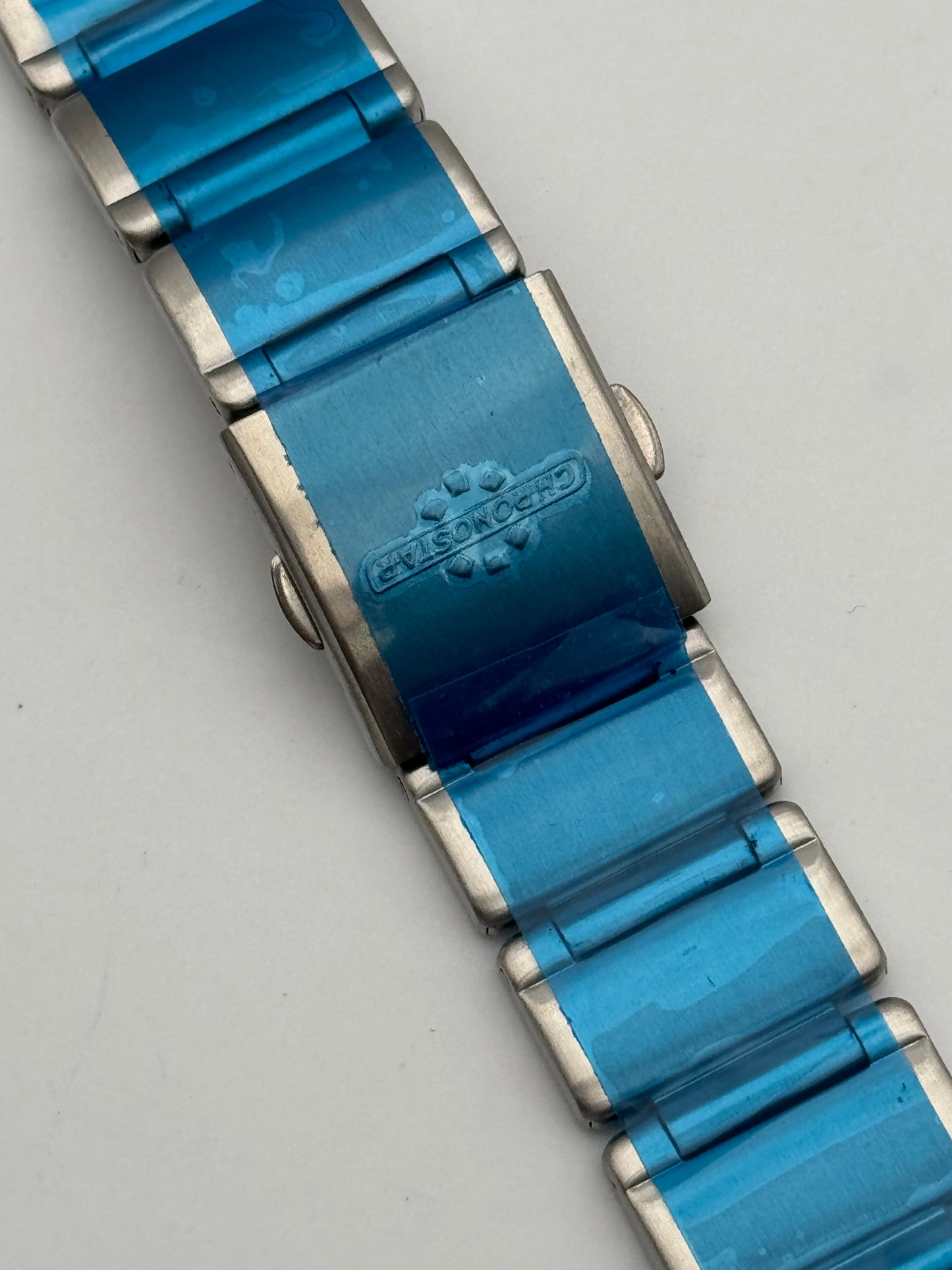 Cadet Chronostar bracciale bracelet acciaio 24mm cinturino strap