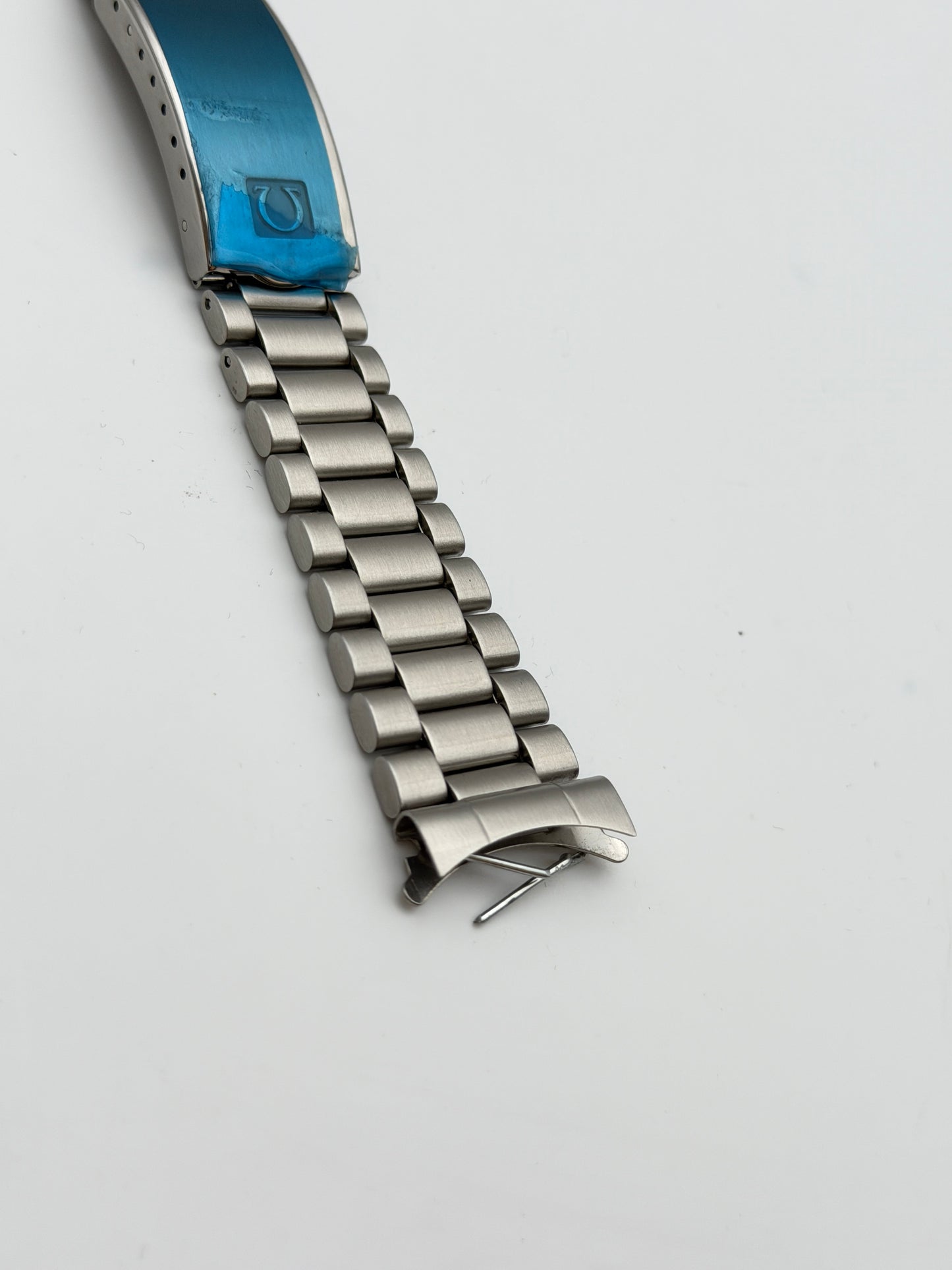 omega nos 1171-1 32 633 20mm bracciale bracelet steel vintage