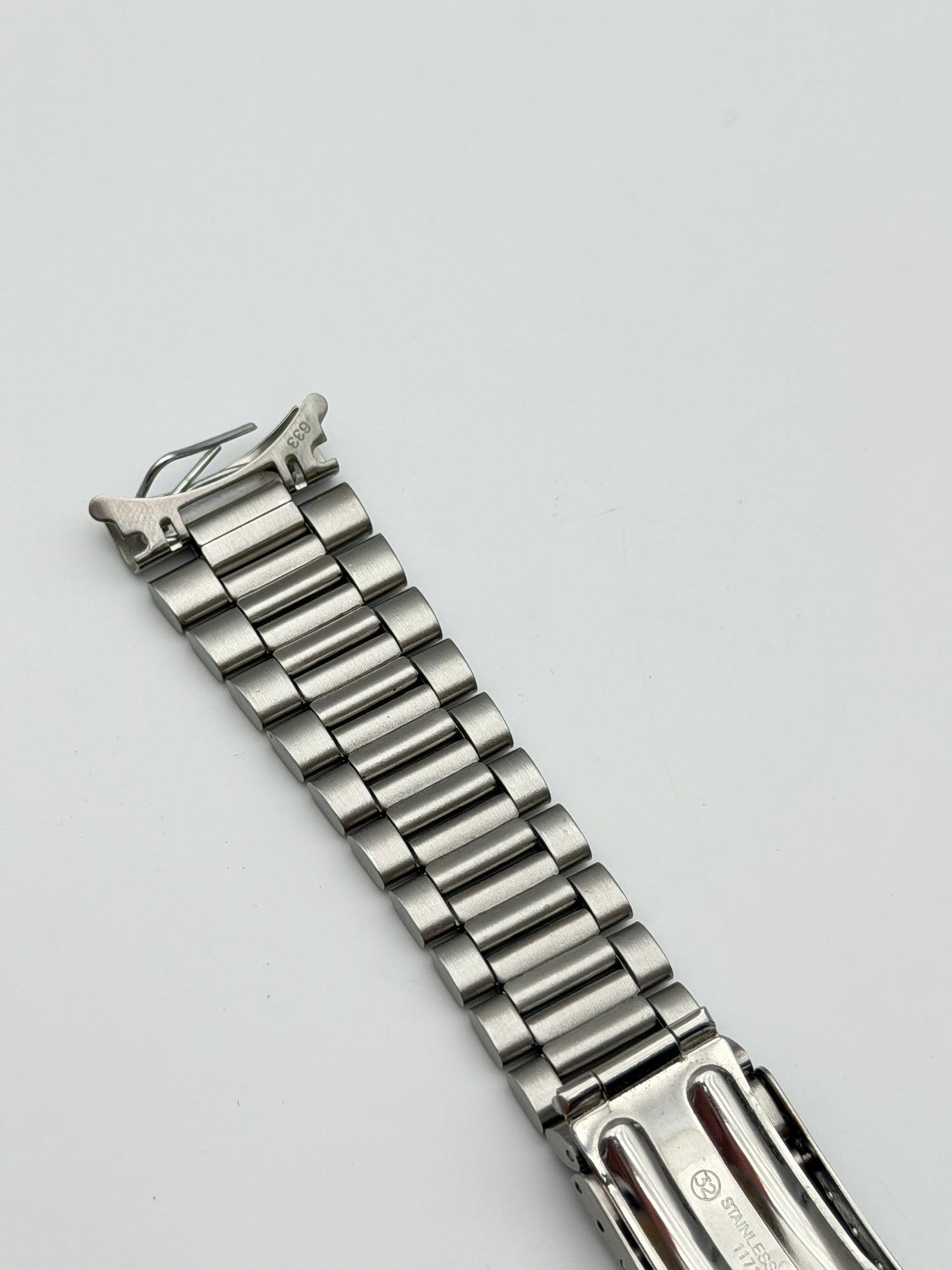 omega nos 1171-1 32 633 20mm bracciale bracelet steel vintage