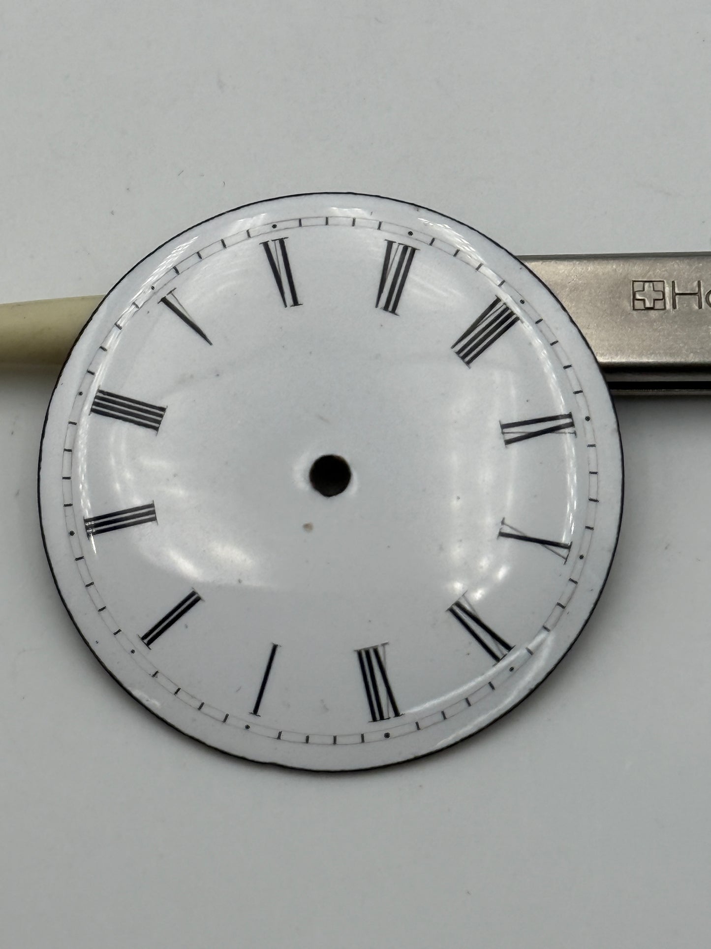 pocket watch dial quadrante porcelain 38mm
