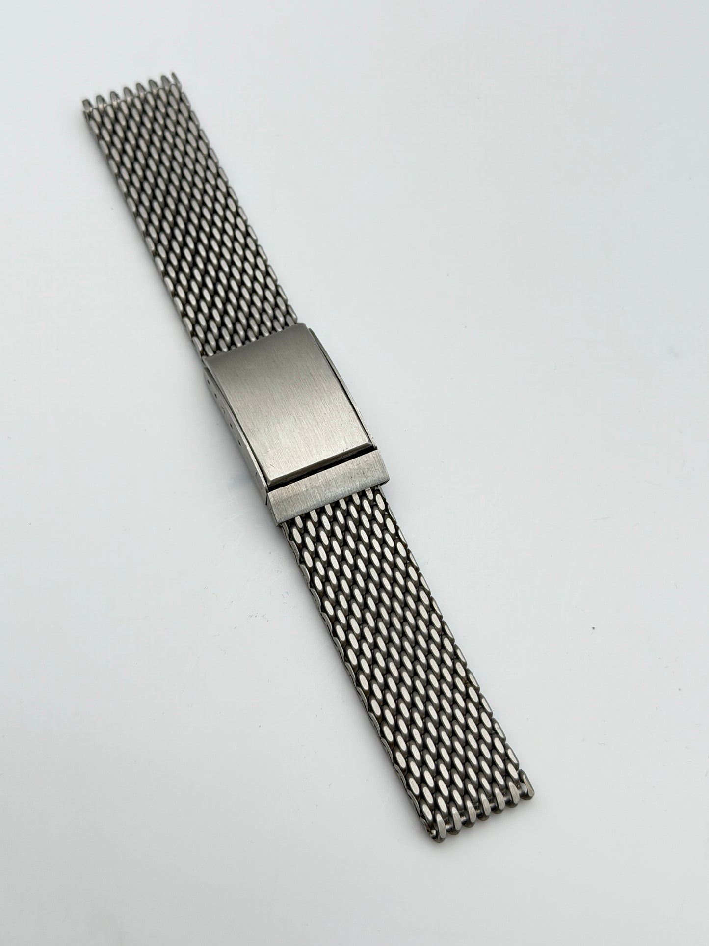 swiss made mesh ploprof 20mm bracciel bracelet steel rare