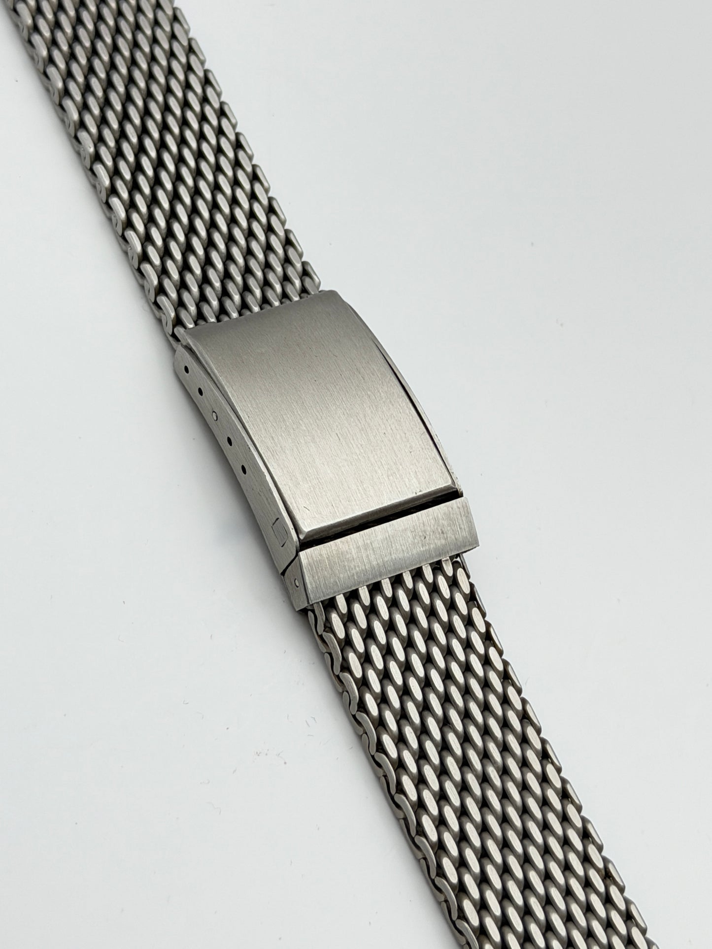 swiss made mesh ploprof 20mm bracciel bracelet steel rare