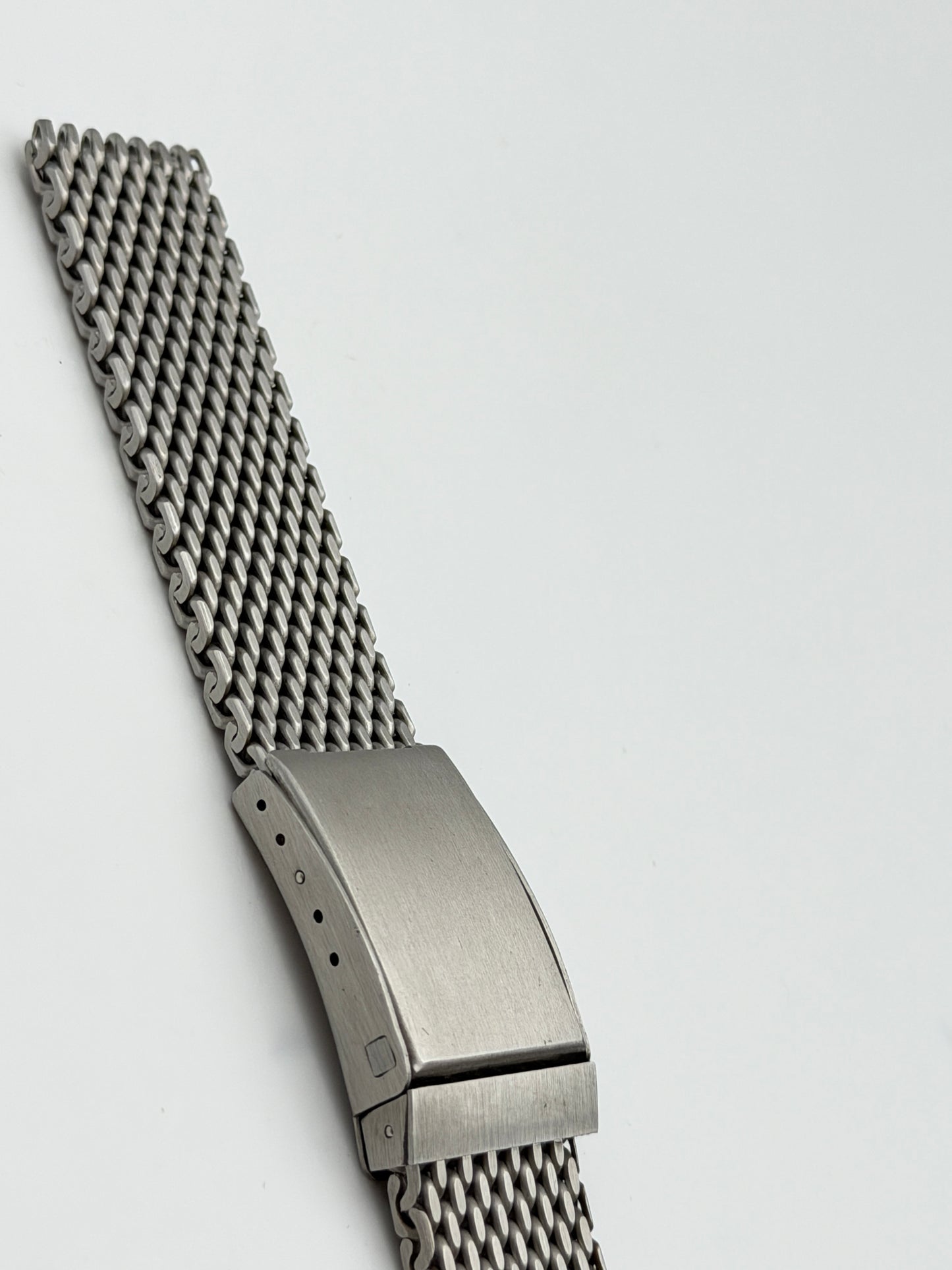 swiss made mesh ploprof 20mm bracciel bracelet steel rare