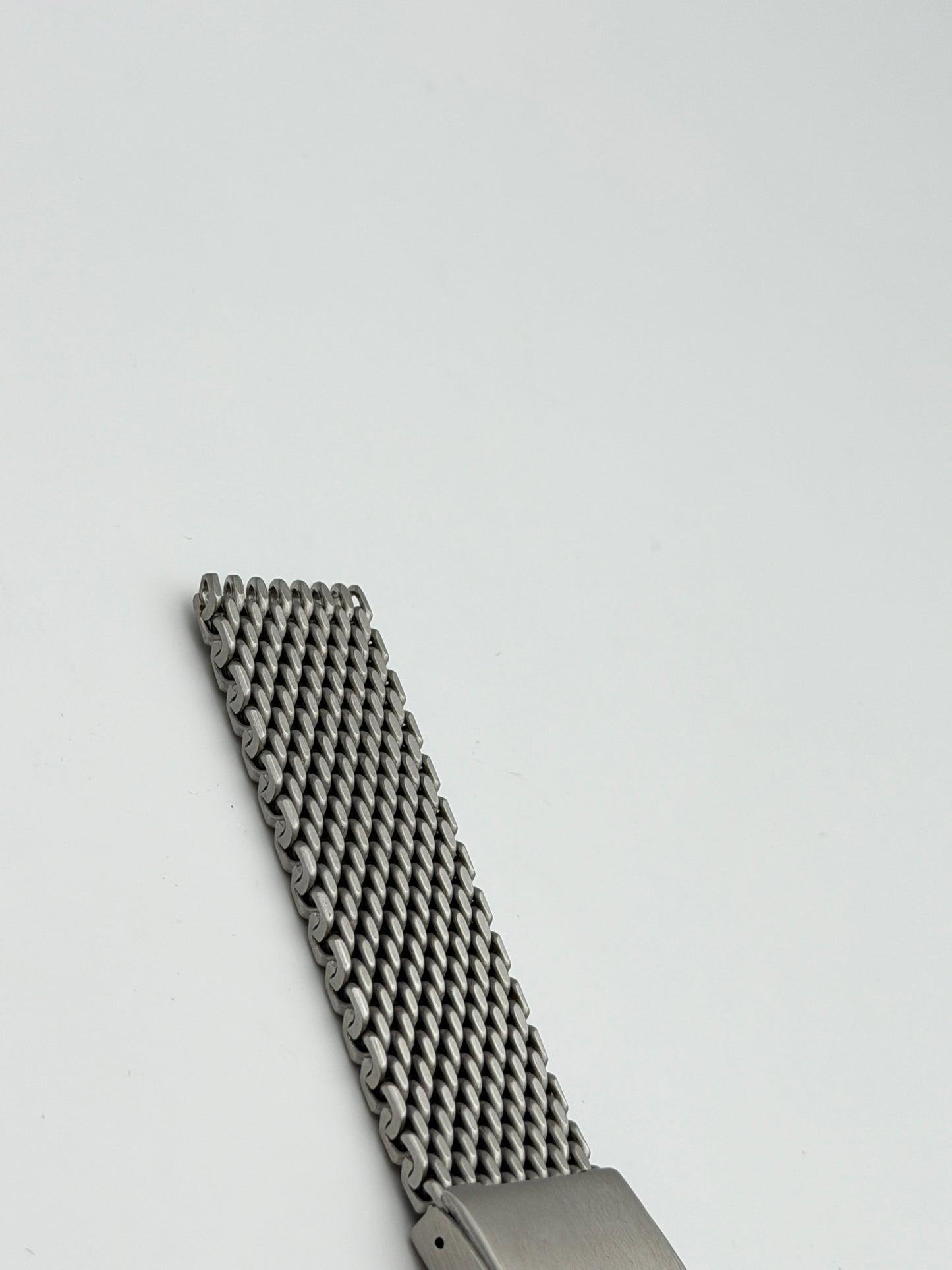 swiss made mesh ploprof 20mm bracciel bracelet steel rare