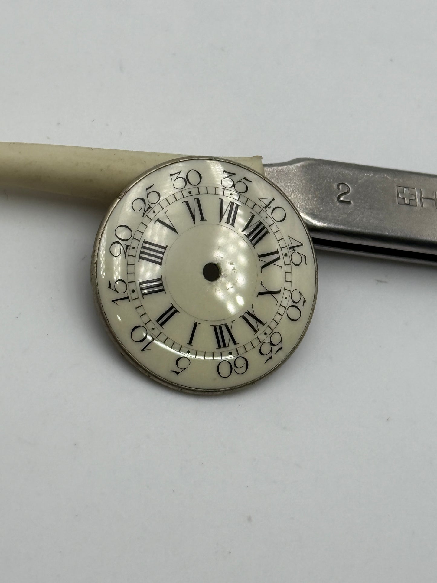 pocket watch dial quadrante serpentaine chain watch 23mm