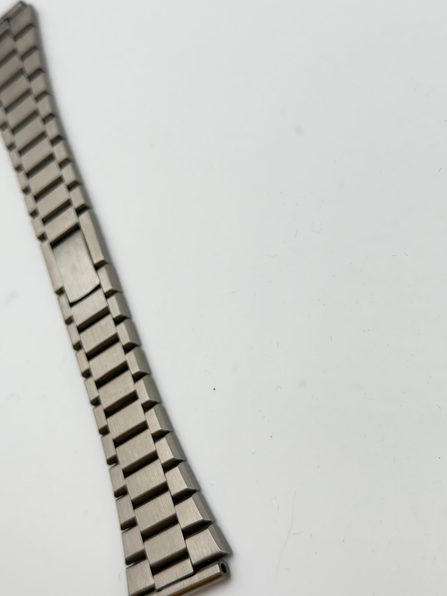 swiss made 22mm zenith tv el primero bracciale bracelet steel rare