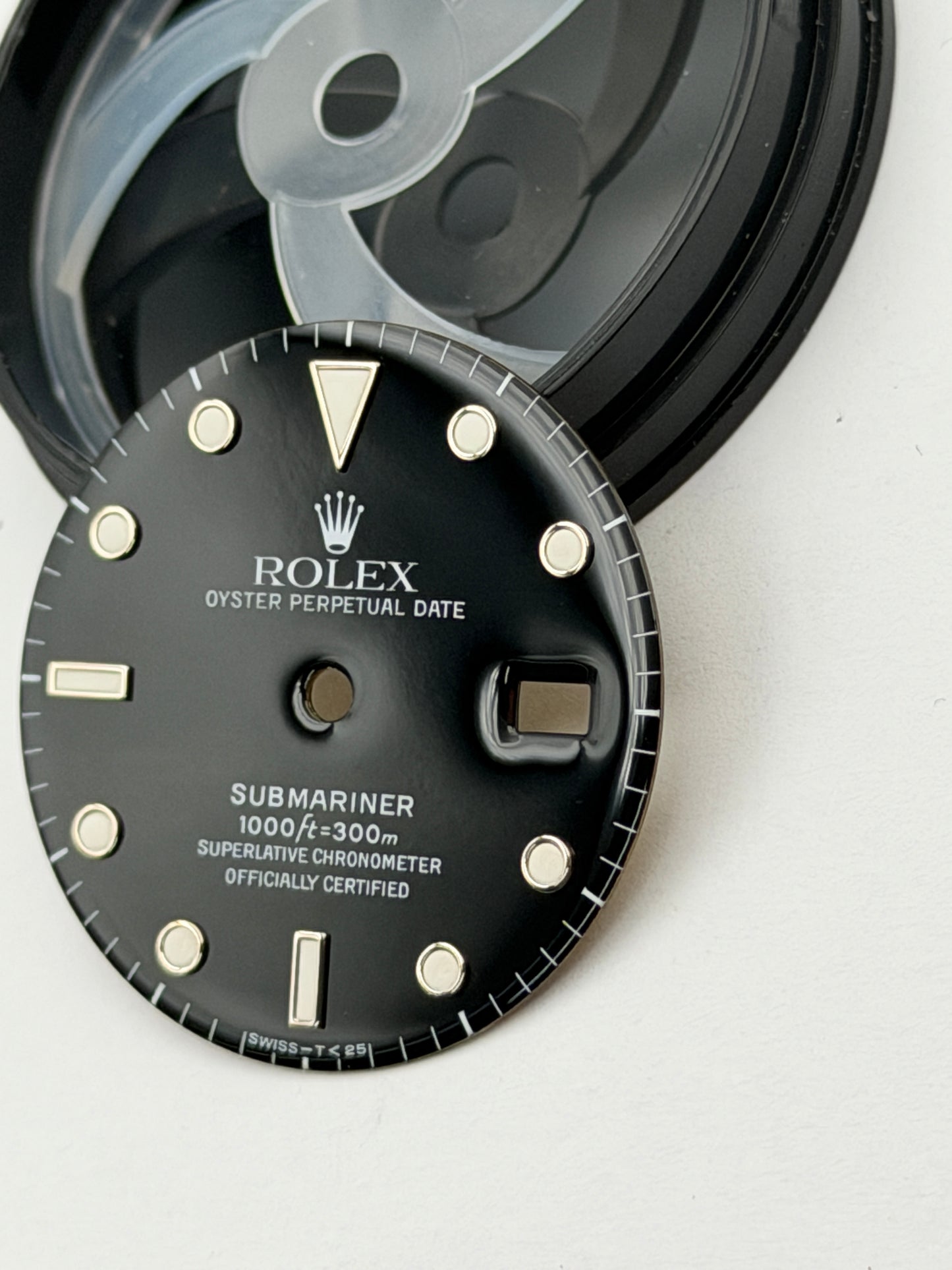 Rolex submariner dial quadrante swiss -t 25 16610 16800 original genuine