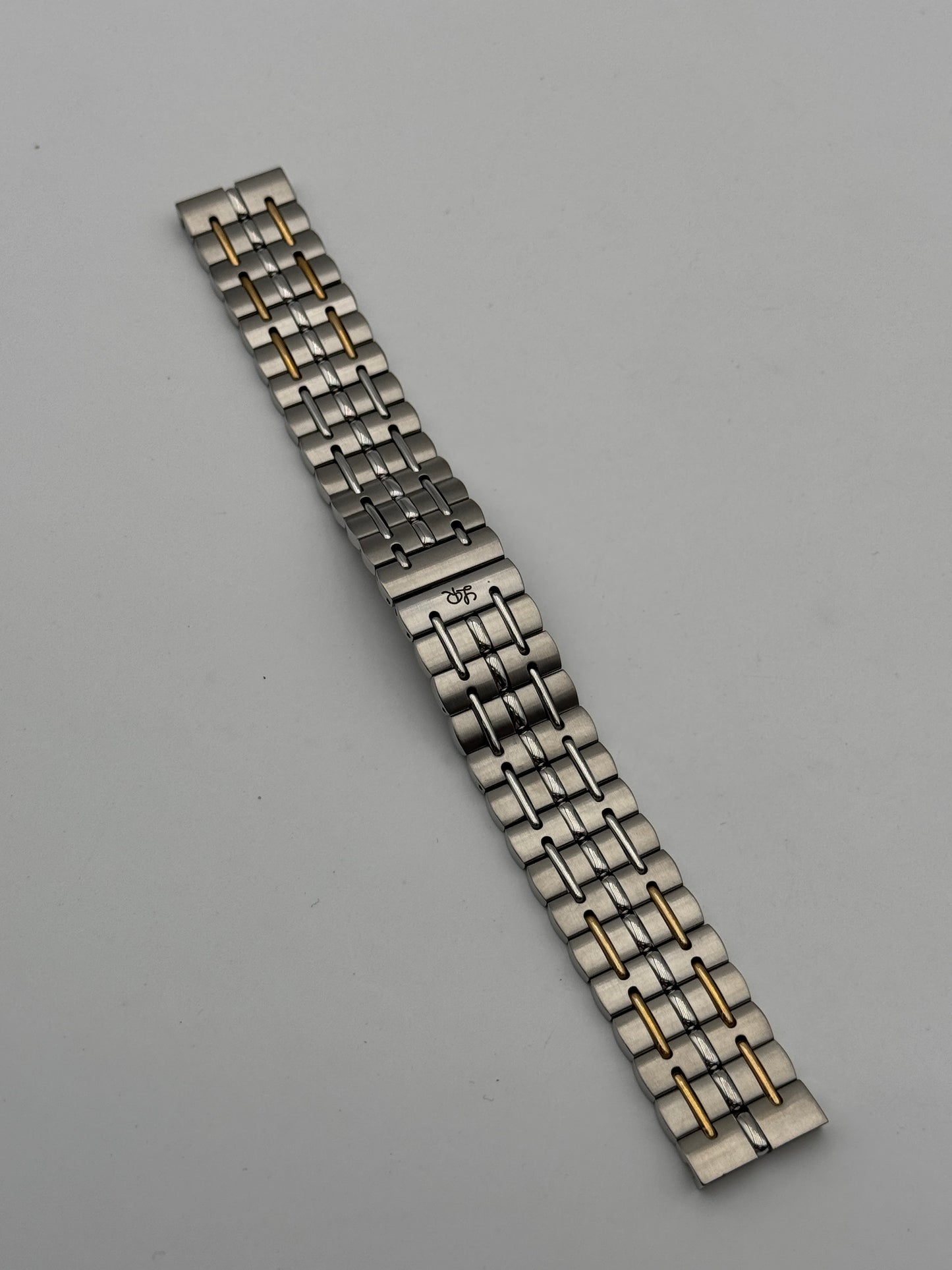 Lucien Rochat bracciale bracelet 18mm steel and gold 18kt