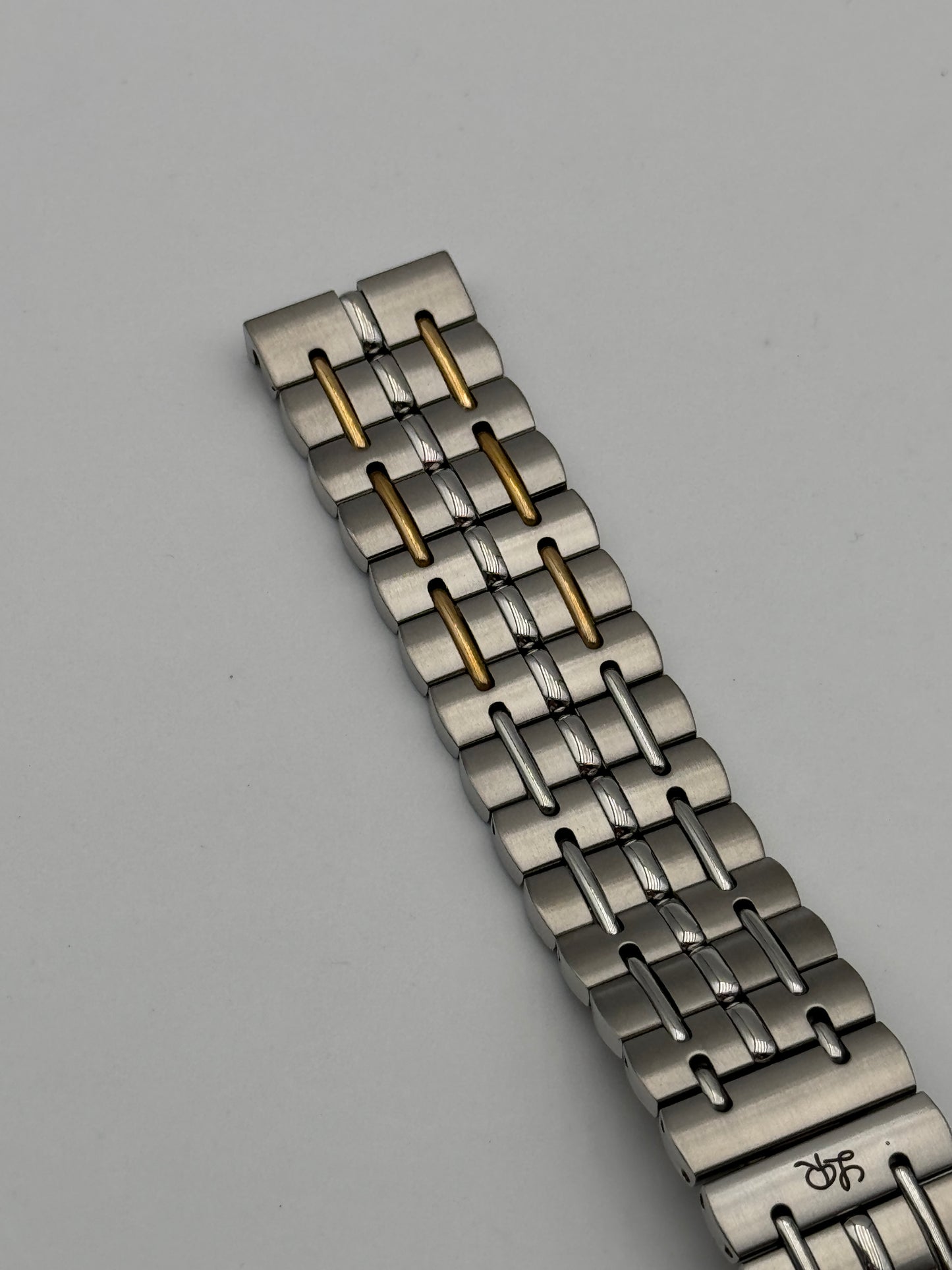 Lucien Rochat bracciale bracelet 18mm steel and gold 18kt