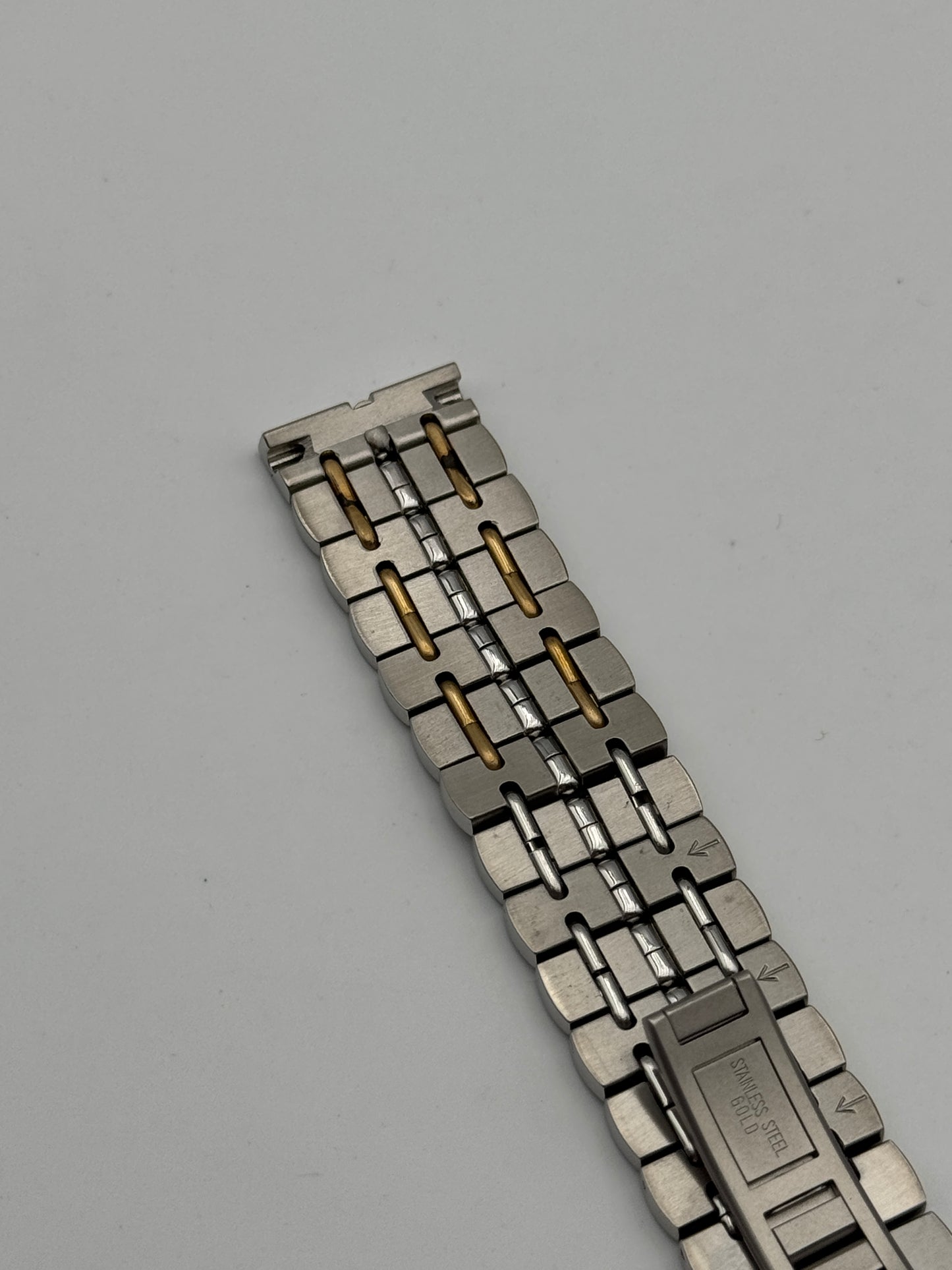 Lucien Rochat bracciale bracelet 18mm steel and gold 18kt