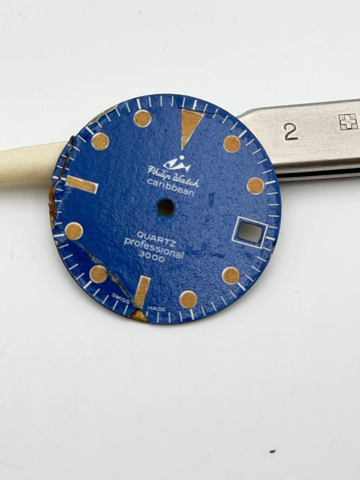 philip watch quartz professional 3000 27mm dial quadrante