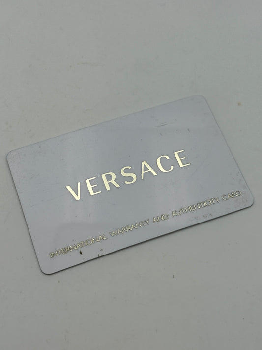 versace swiss made watch warranty garanzia guarantee