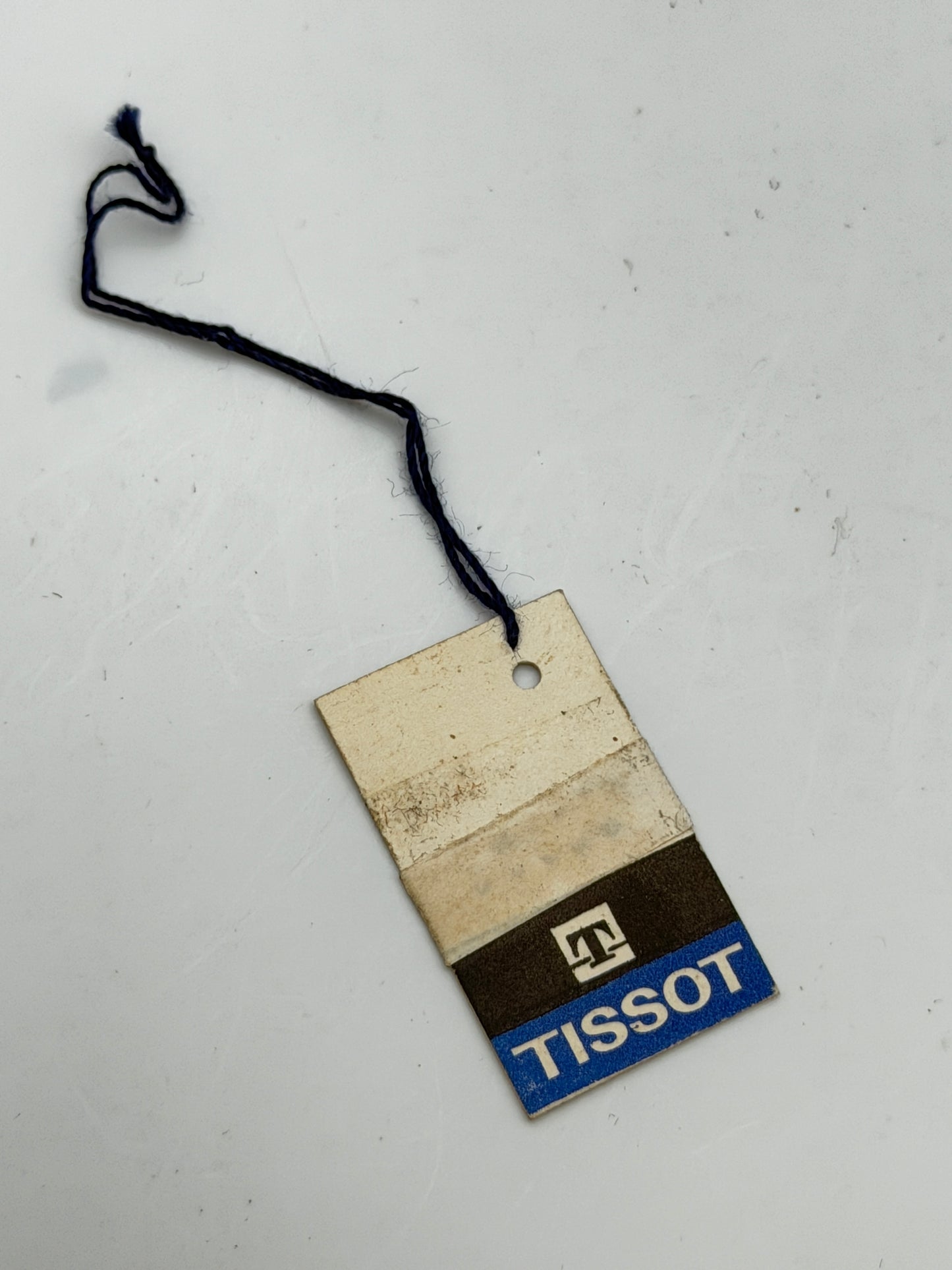 tag tissot cartellino vintage nos