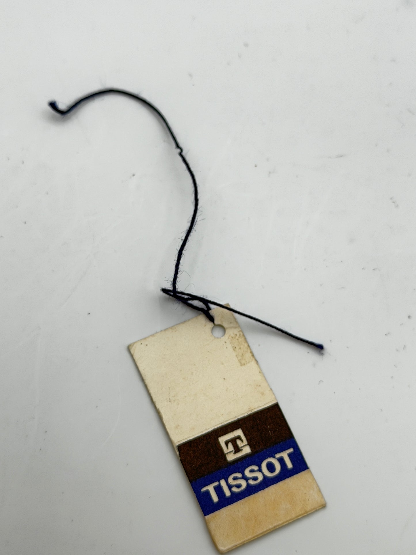 tag tissot cartellino vintage nos