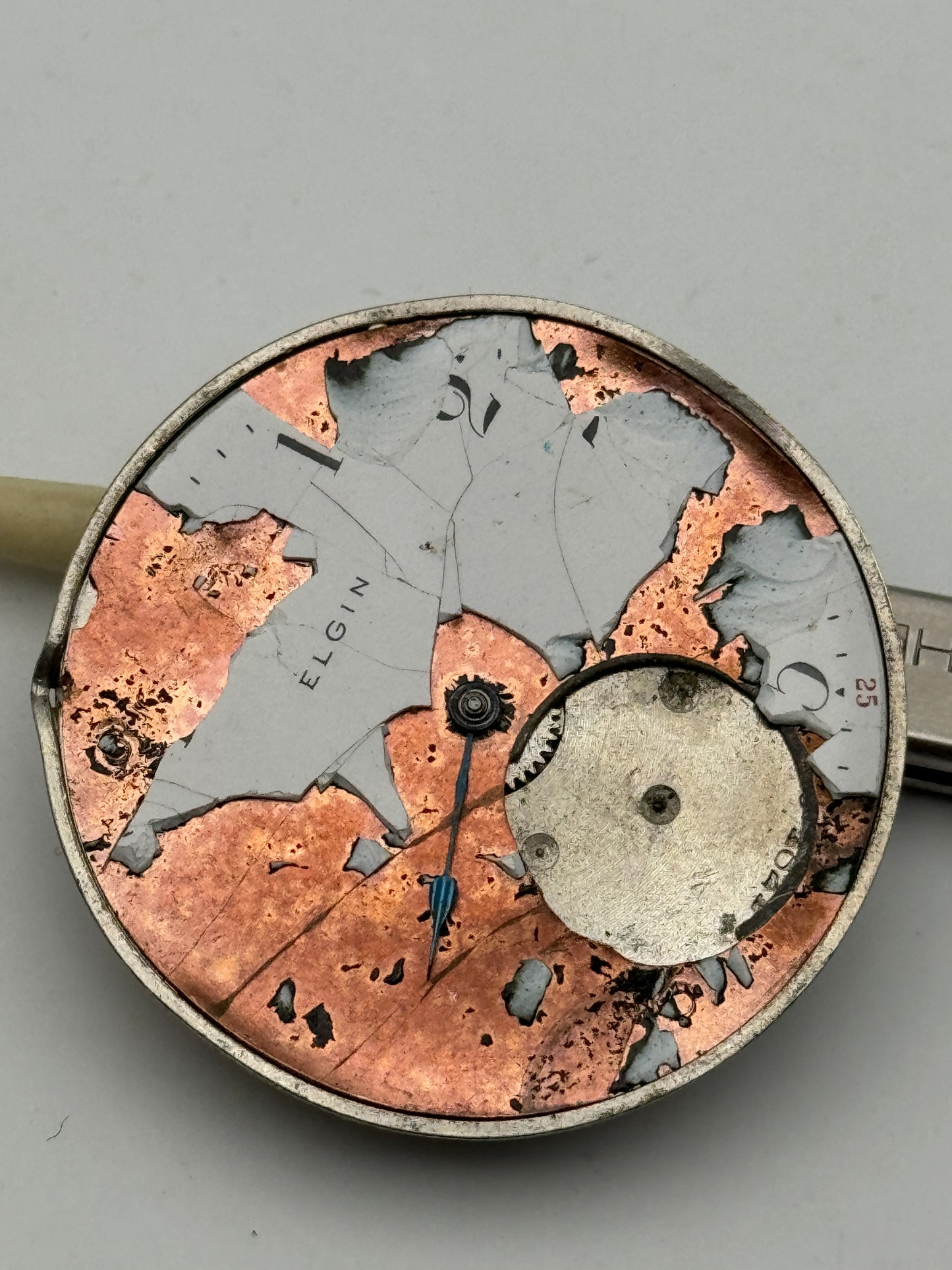 Elgin pocket watch movement movimento 39mm