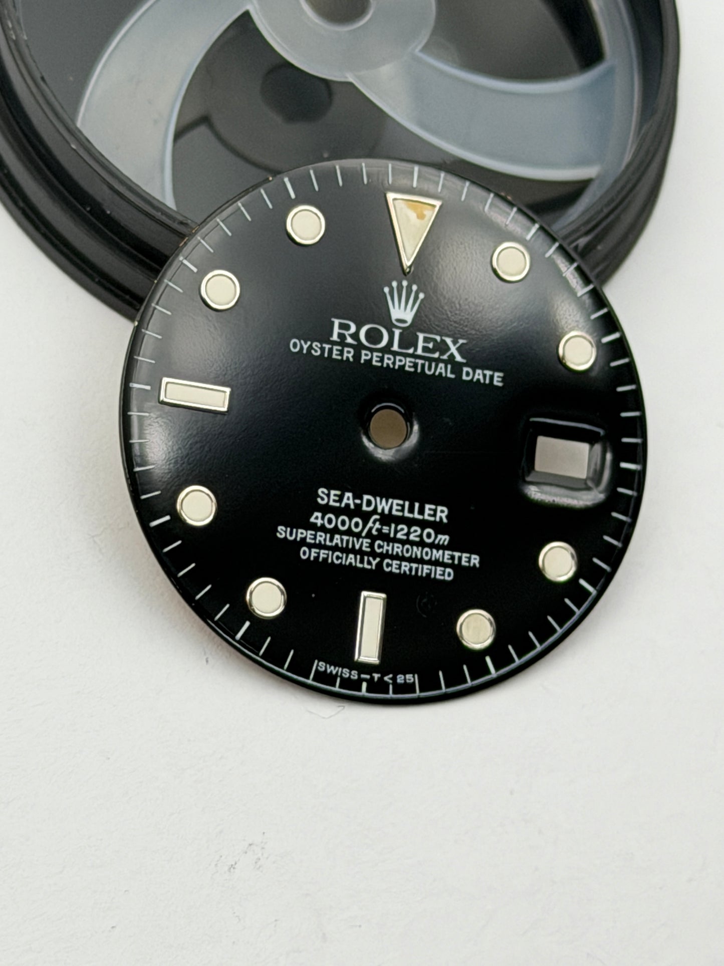 Rolex sea dweller 16600 swiss -t<25 dial quadrante originale genuine